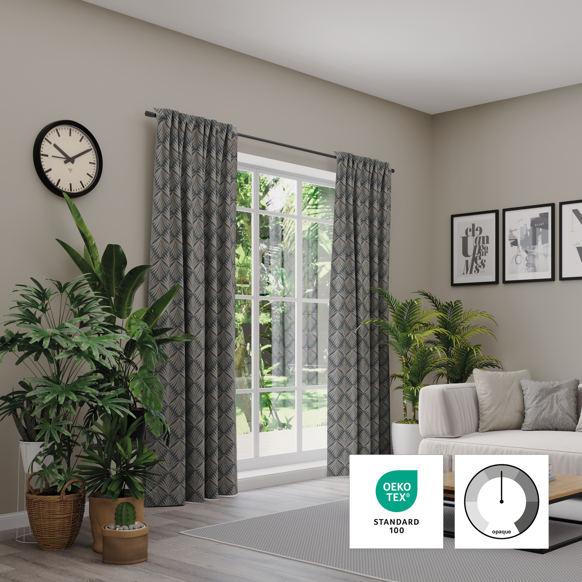 Neutex for you! Vorhang »Como« Multifunktionsband 1 Stk. tlg. moderne Klassik