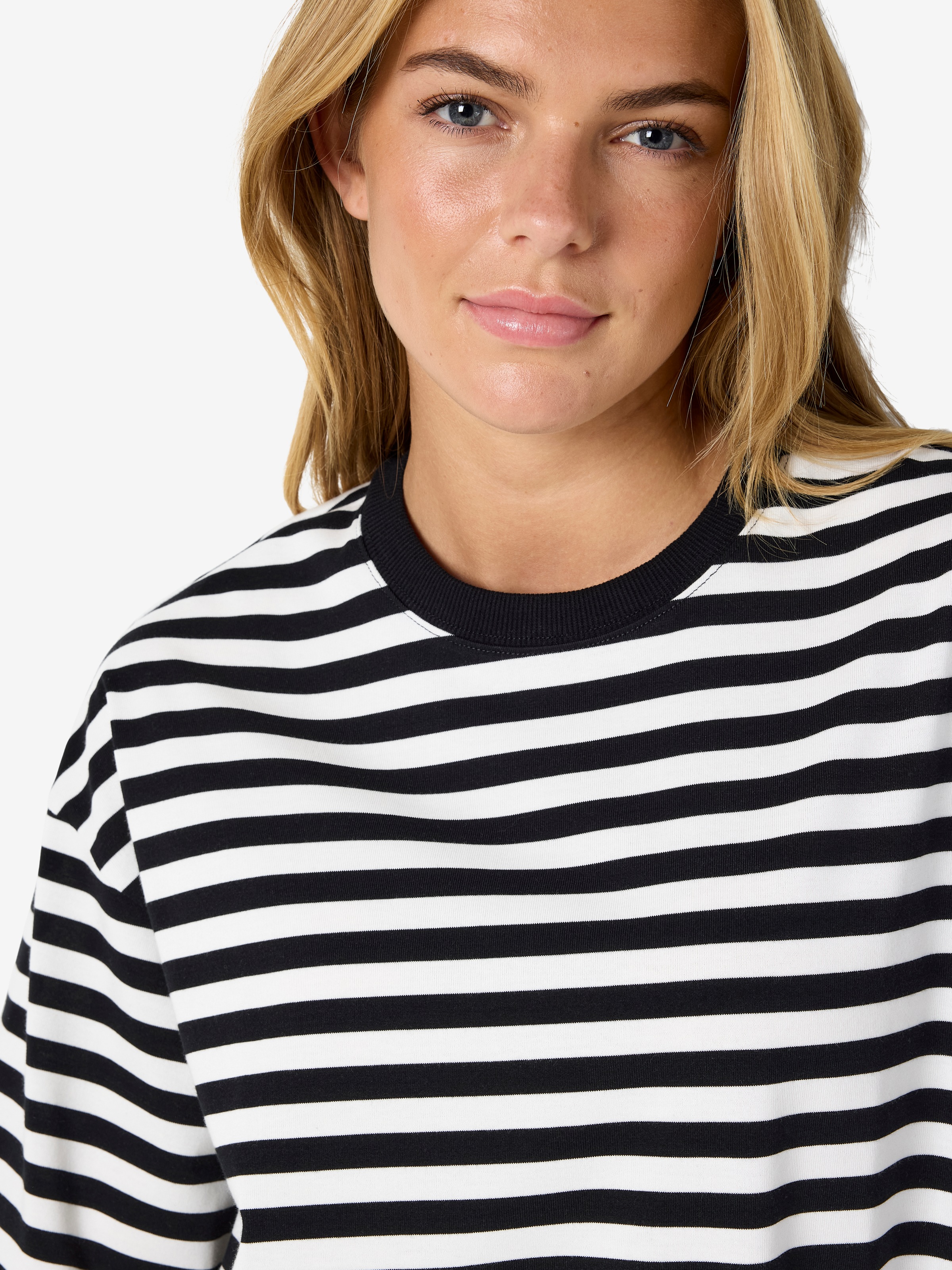 Noisy may Sweatshirt »NMEMBER 2/4 STRIPE SWEAT BOX«
