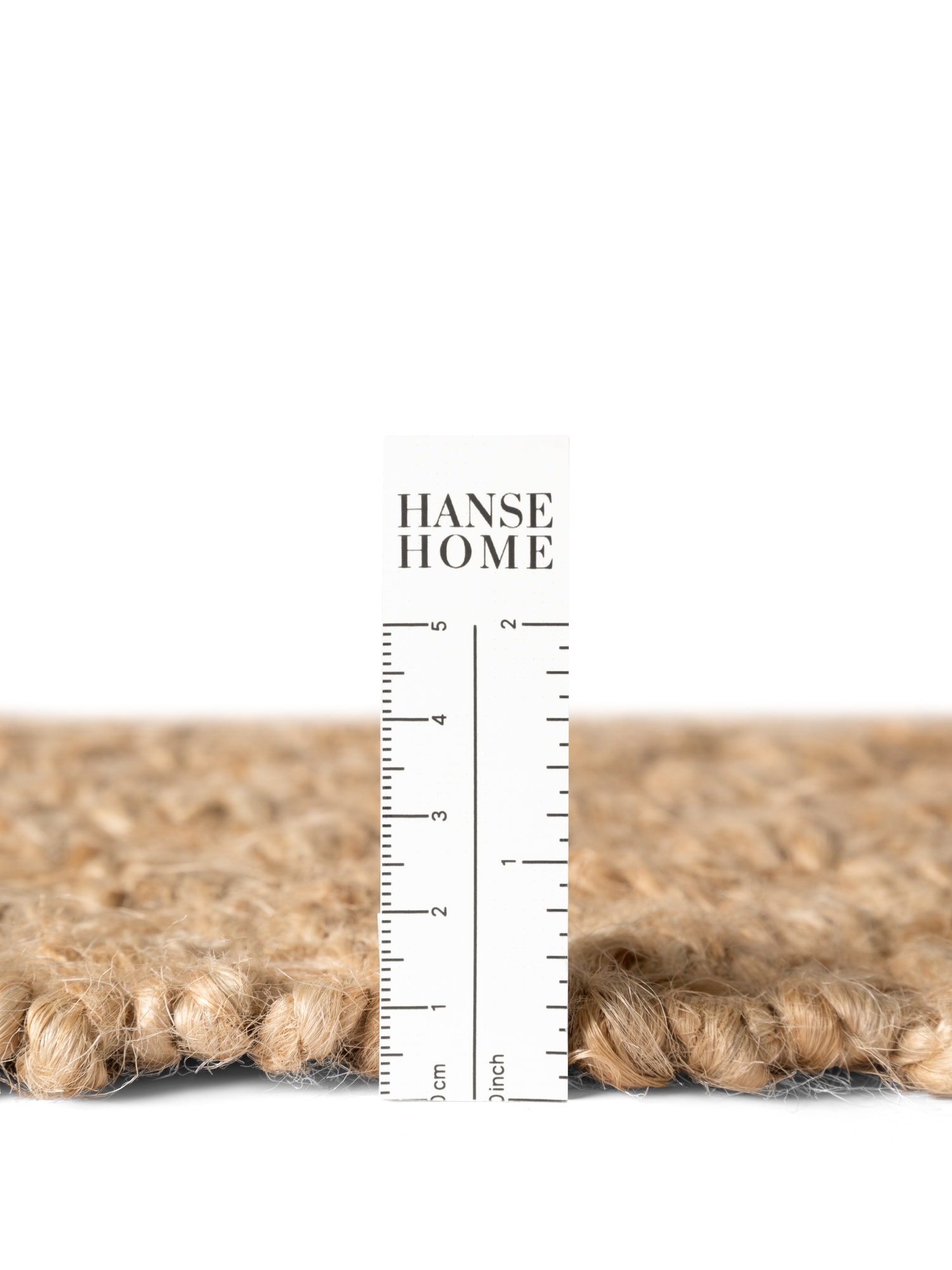 HANSE Home Tapis »Fjord« Rectangulaire 10 mm Höhe Jute, Handgemacht, Naturteppich, Wohnzimmer, Läufer, Fransen