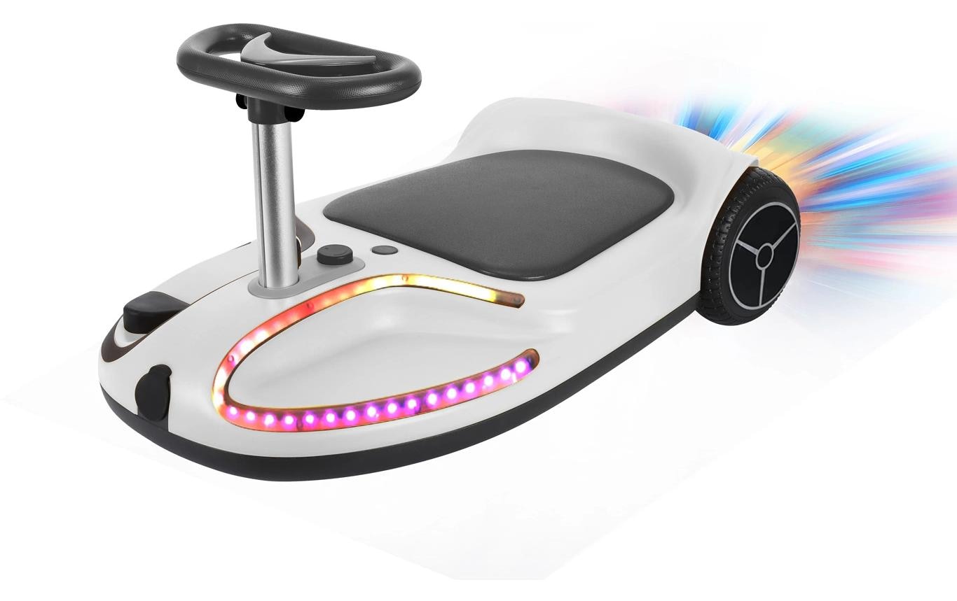   Go-Kart »Chic Flow Glide Gokart« Elektrisches Kinderkart mit LED-Beleuchtung