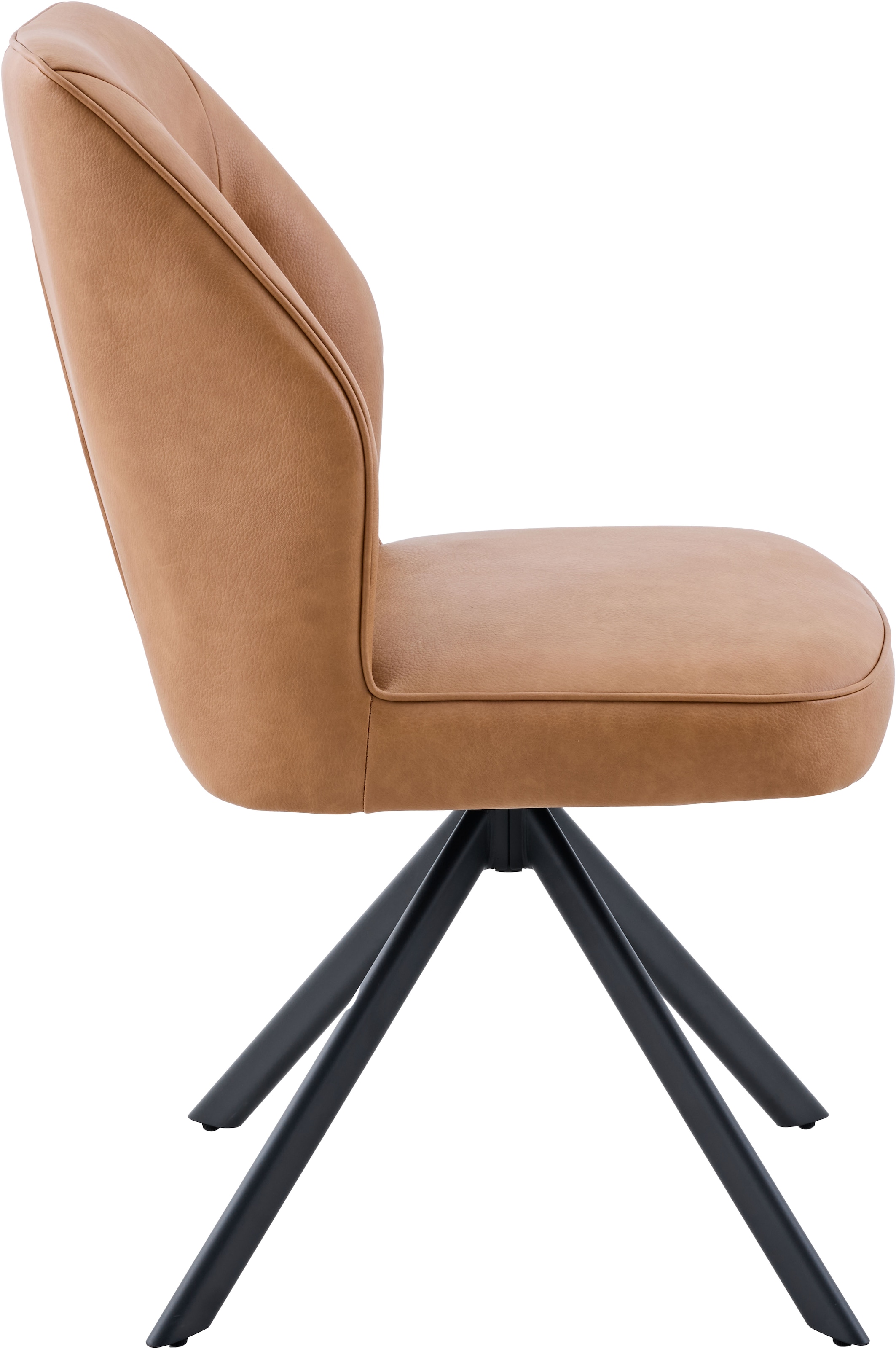 HELA Chaise à 4 pieds »PRIZZI« (Ensemble) 1 cuis4 pieds, pivotant à 360°, structure ovale, rembourré, aspect cuir