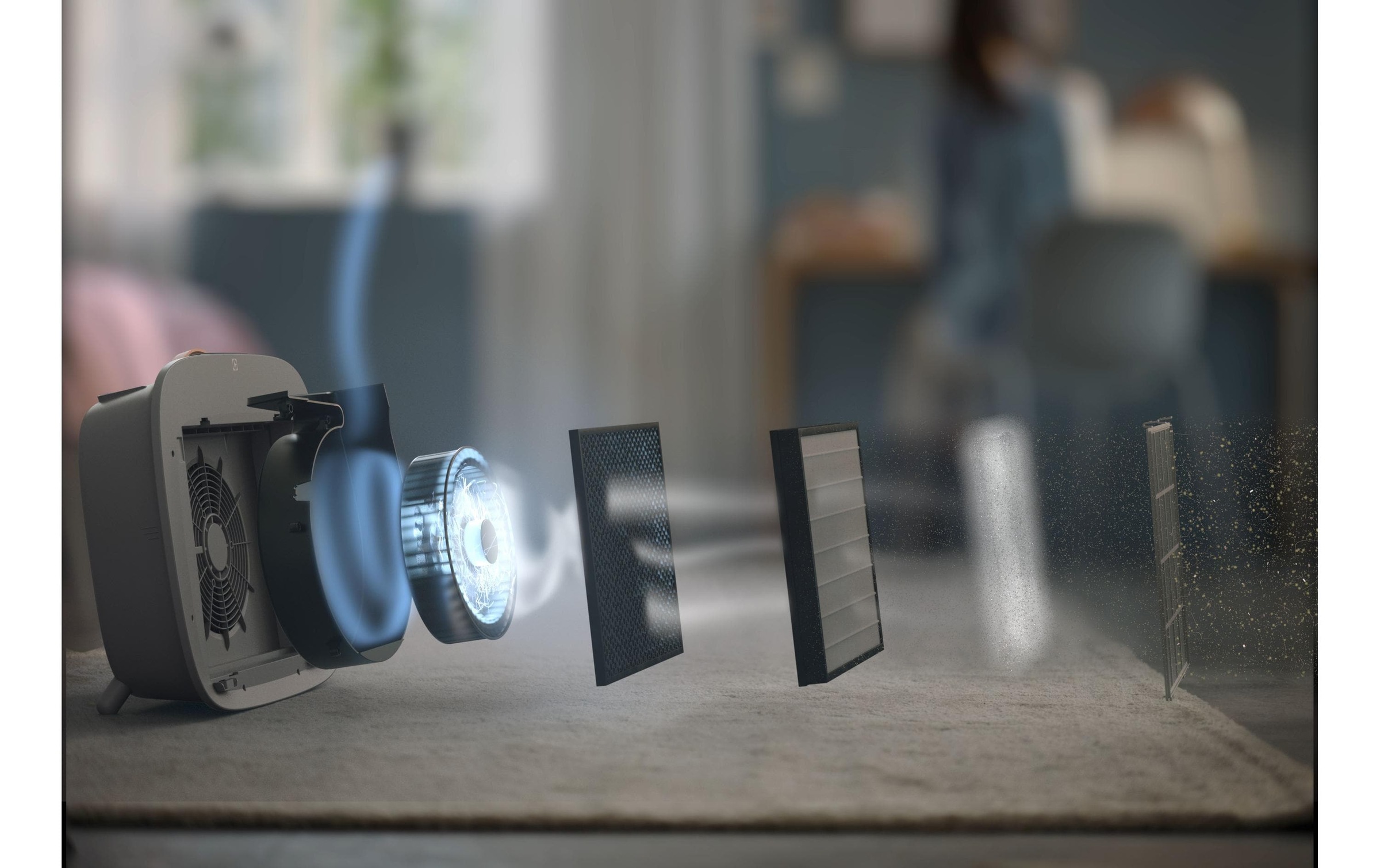Electrolux Luftfilter »Clean zu Luftreiniger Well A5 oder Well A7«