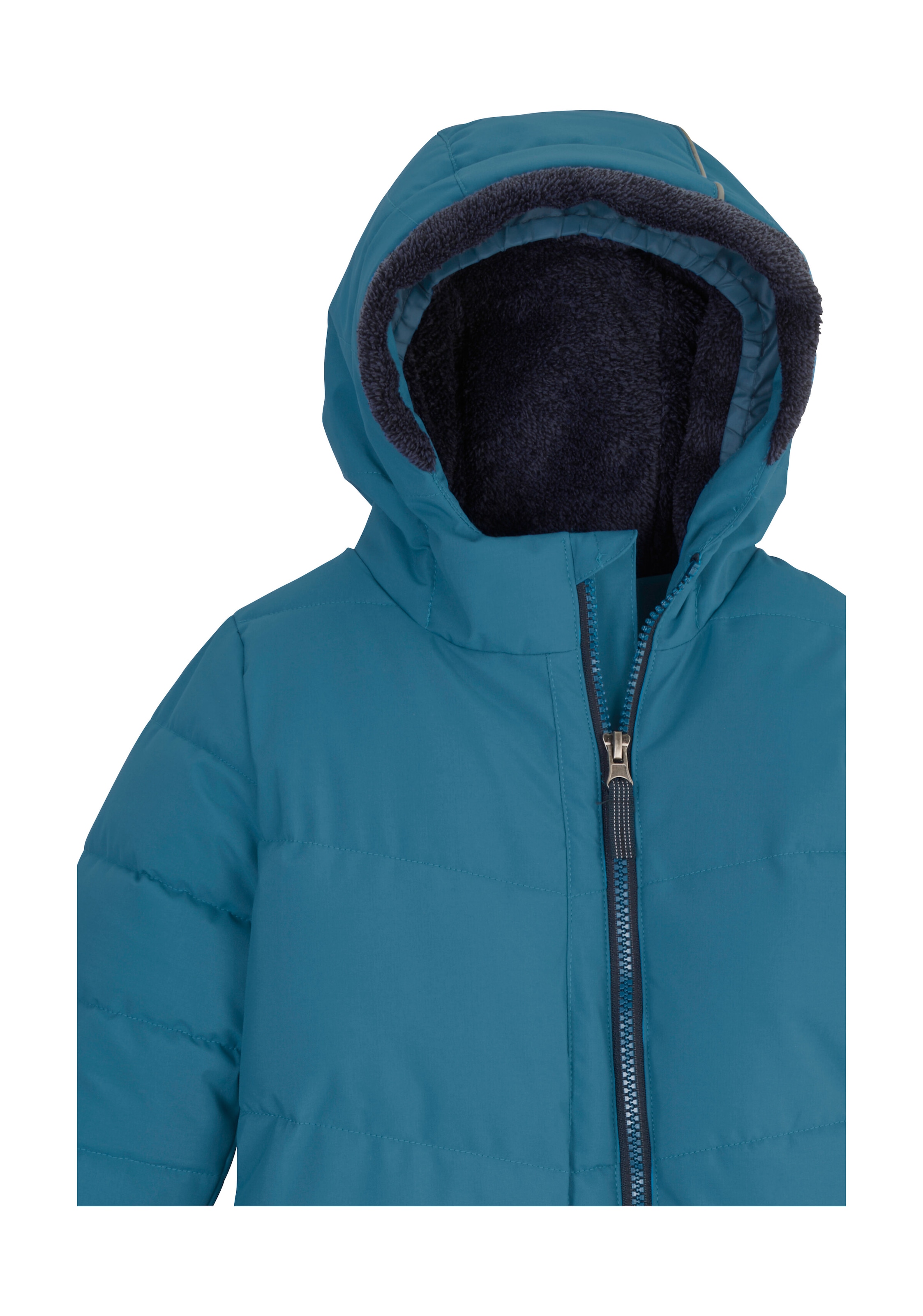 first instinct by killtec Overall »FIOW 20 MNS QLTD ONPC« Steppoverall mit Kapuze, 10.000 mm Wassersäule, Teddyfell innen