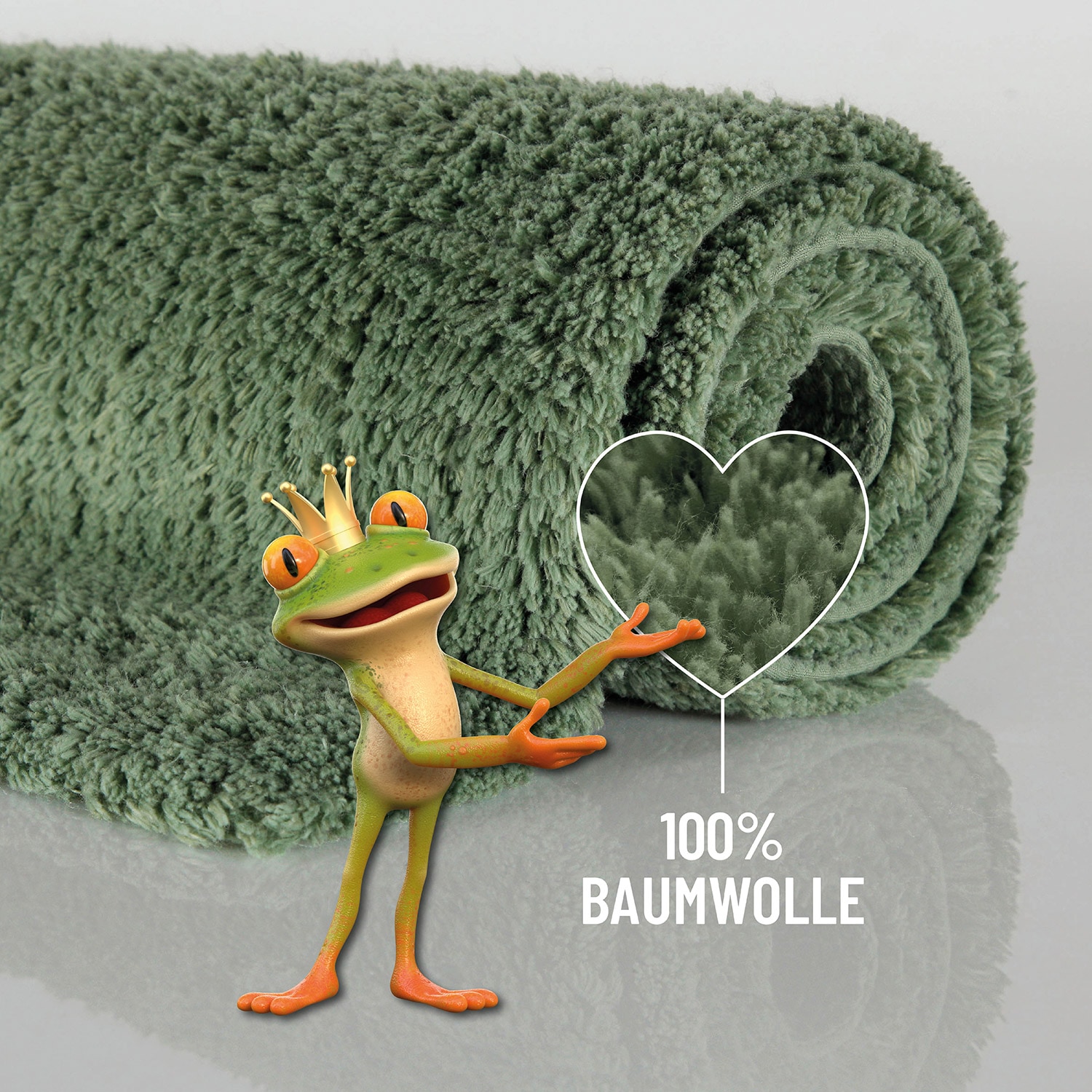 Wecon home Basics Tapis de bain »Erik« Höhe 20 mm waschbar, rutschfest, sehr weich, strapazierfähig, pflegeleicht