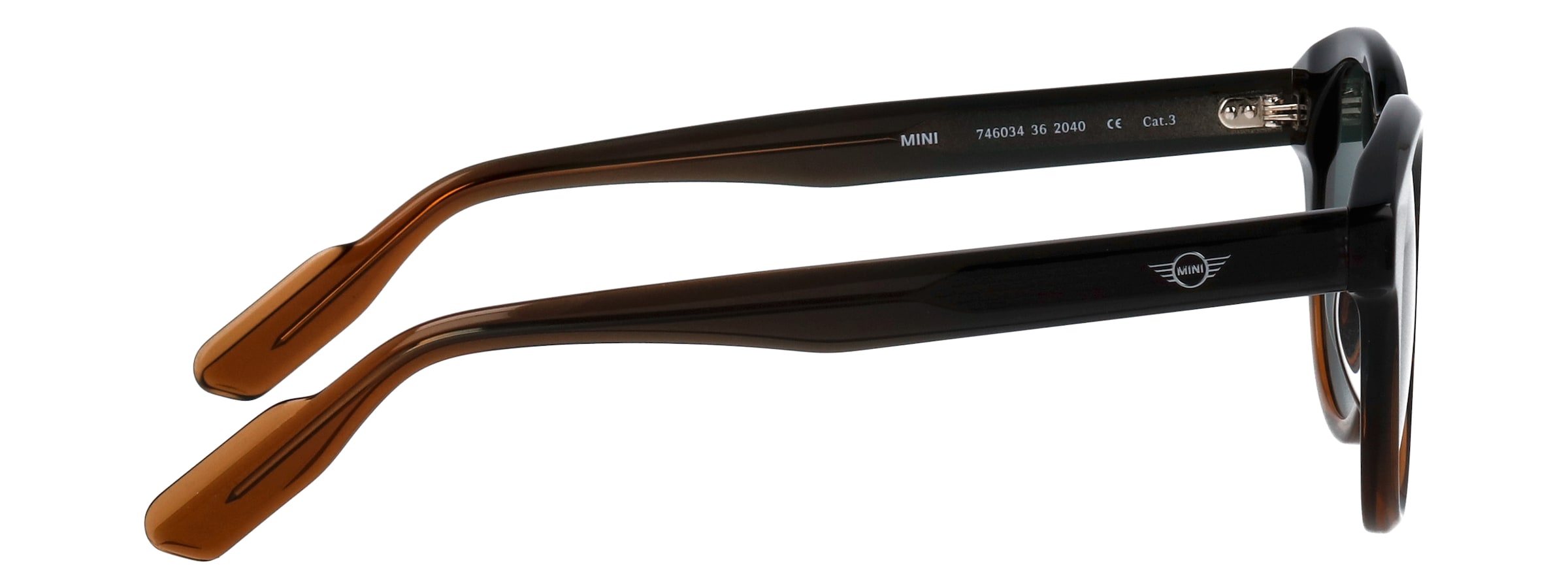 MINI EYEWEAR Lunettes de soleil »Modell 746034« Form Panto, Logoschriftzug auf Bügel, Kunststofffassung