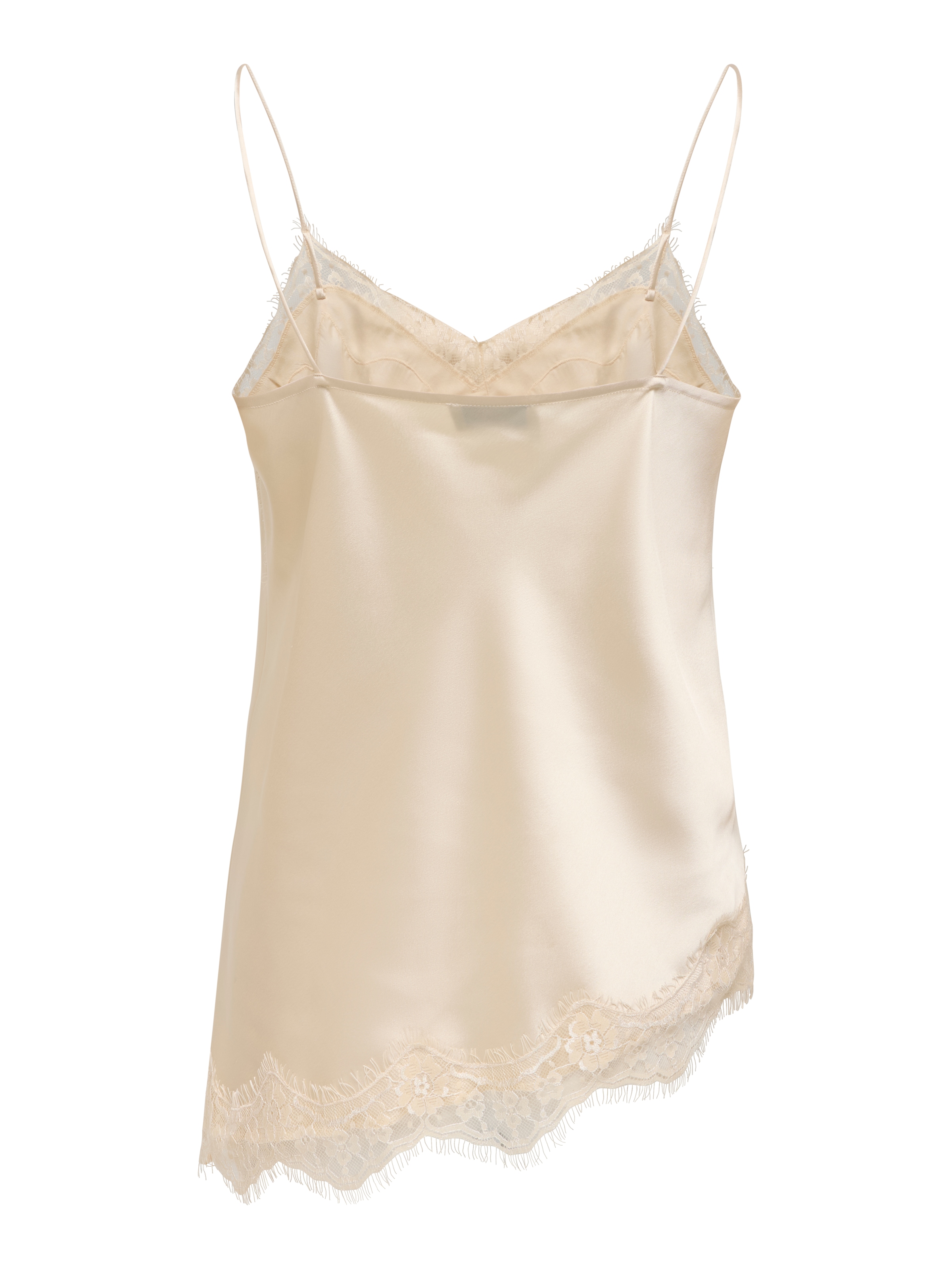 JDY Top à bretelles »JDYFIFI S/L ASYM LACE SINGLET WVN NOOS« Polyester, coupe régulière