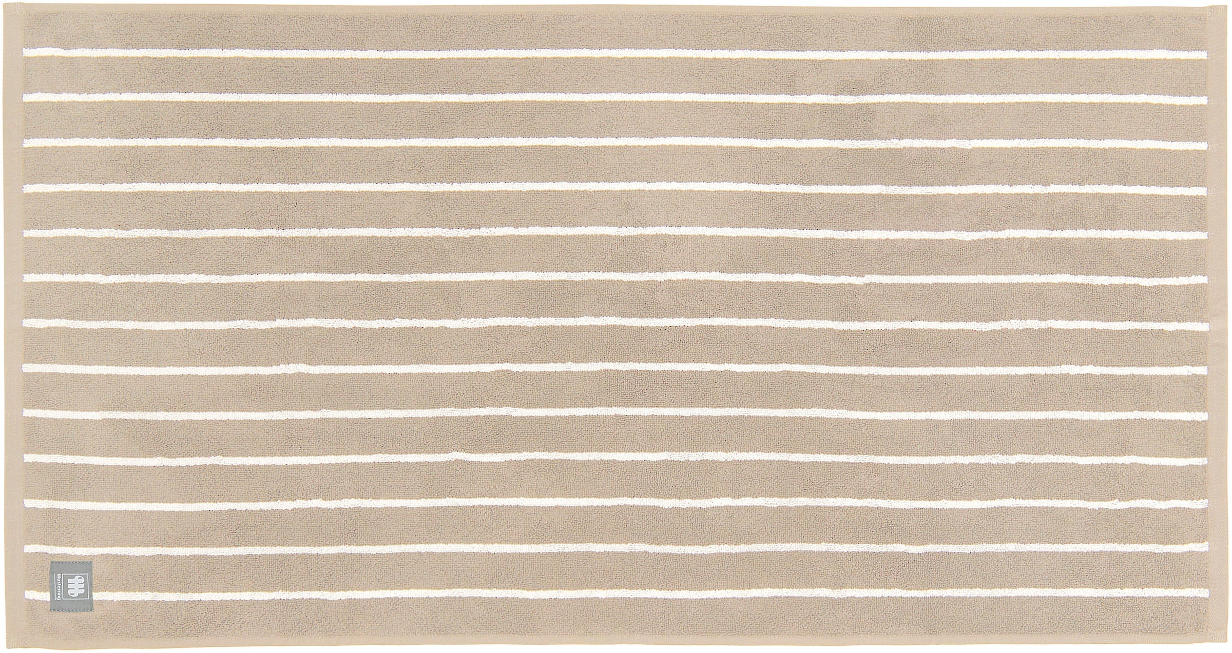 Musterring Serviette de bain »Needlestripe« hautschmeichelnd, super weich