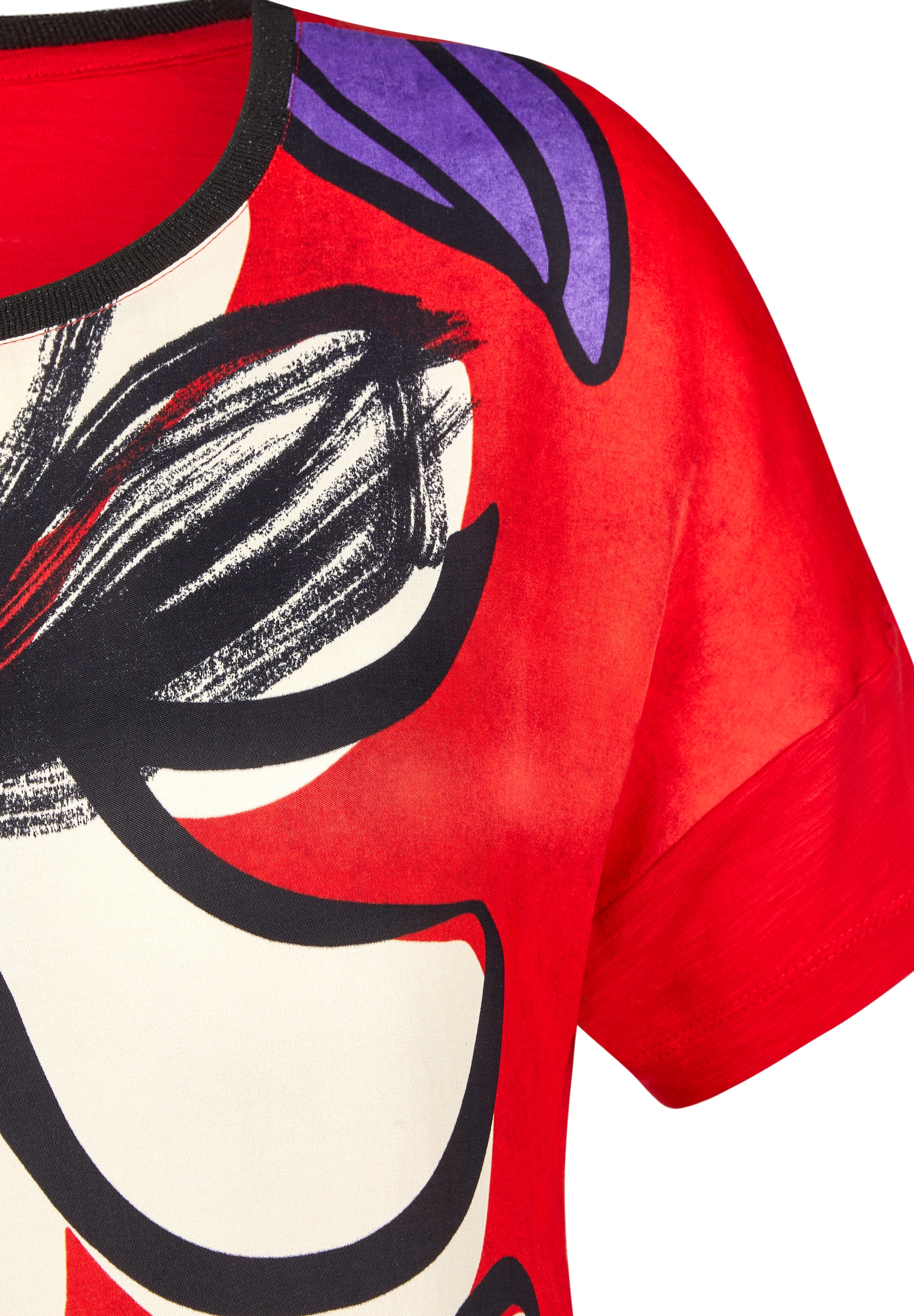 Rabe T-Shirt mit Flower Print