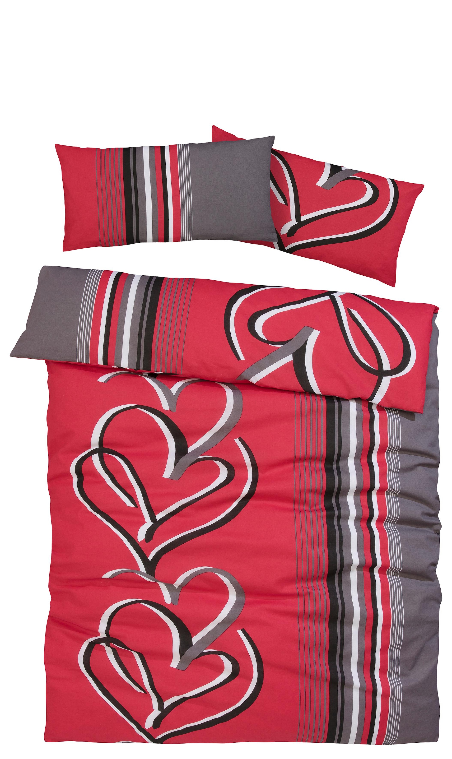 my home Bettwäsche »Area in Gr. 135x200 oder 155x220 cm« 2 Stk. tlg. Bettwäsche in verschiedenen Qualitäten