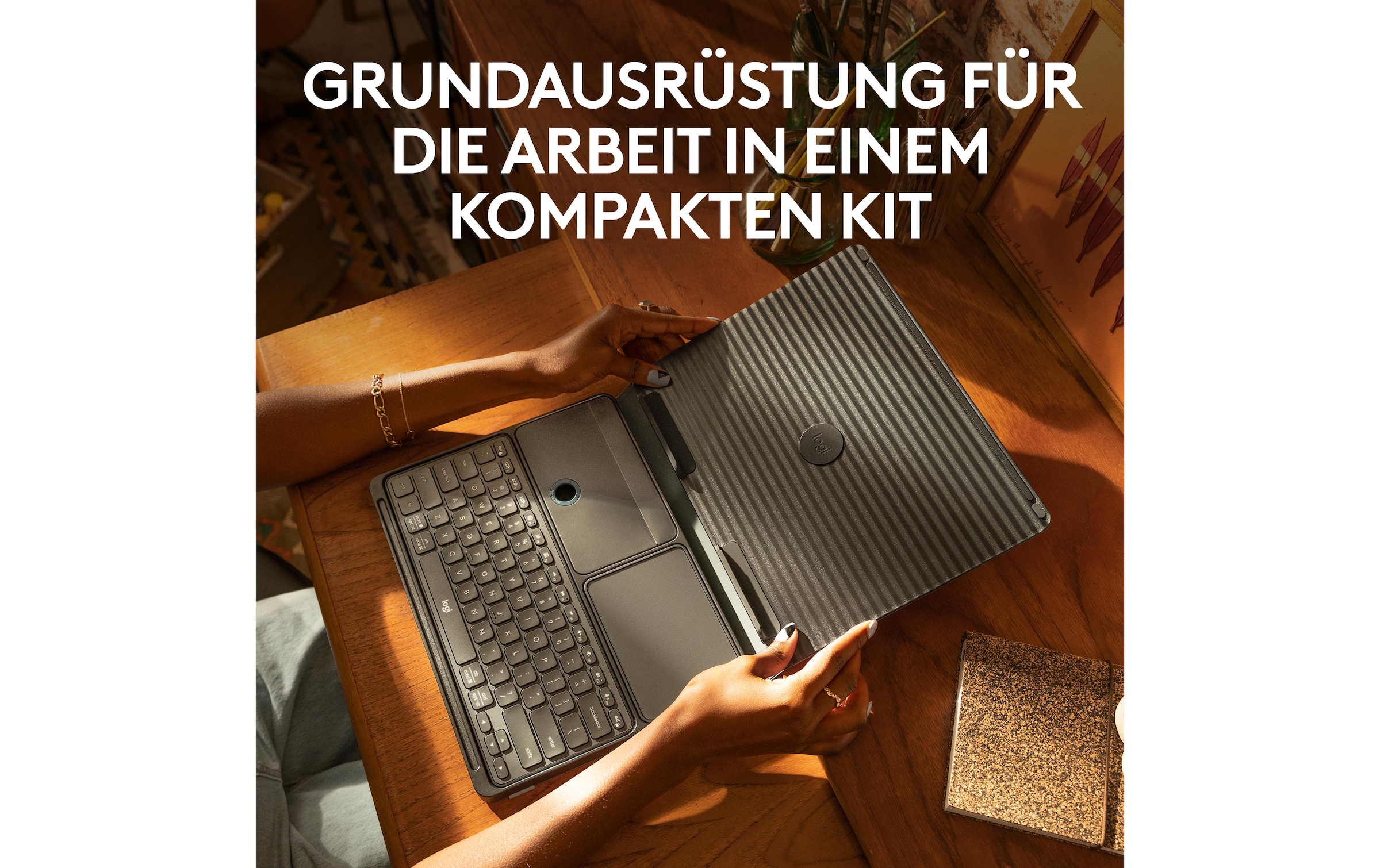 Logitech Clavier de tablette »Cover Casa Pop-Up Desk« ()