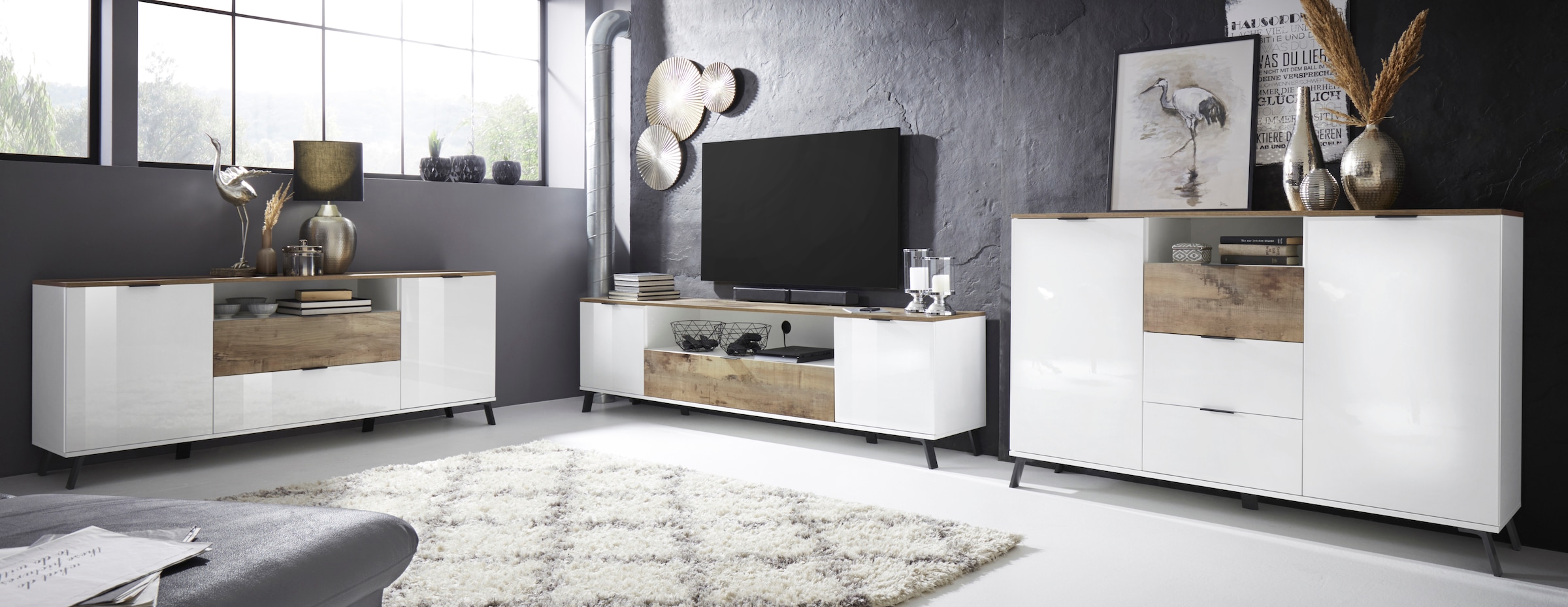 Home affaire Sideboard »CASANOVA« Breite ca. 180 cm