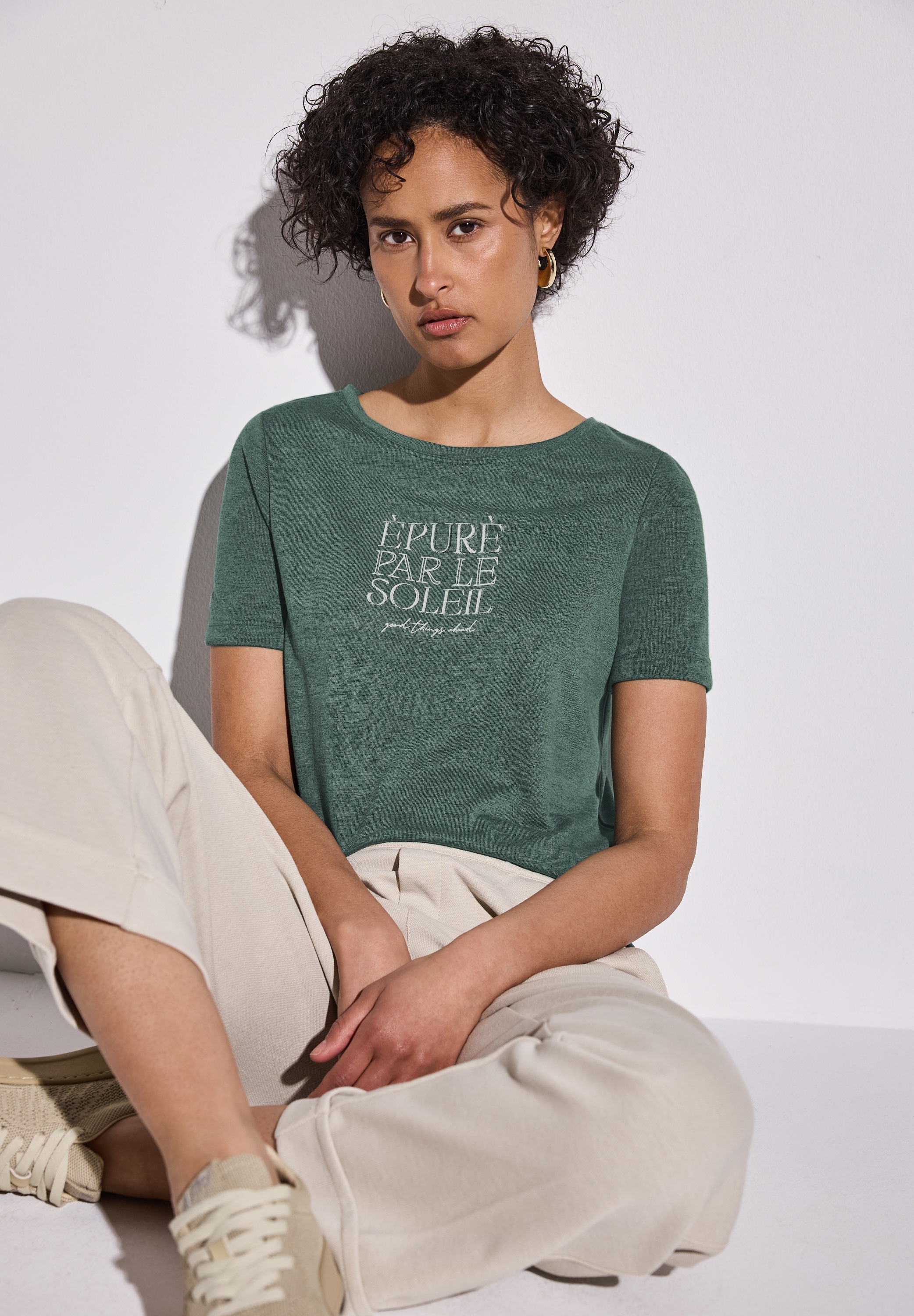 STREET ONE T-shirt avec wording