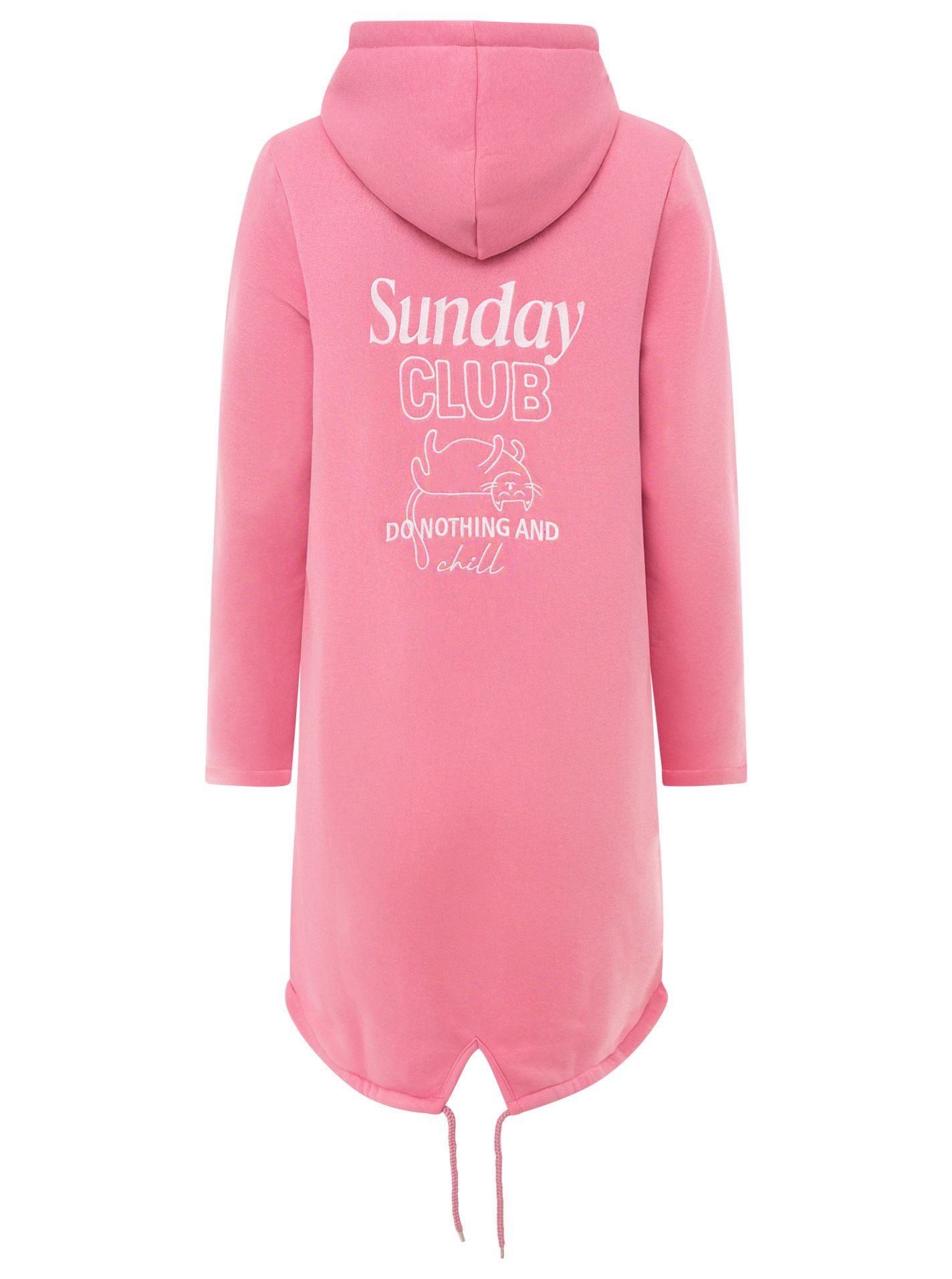 Zwillingsherz Manteau court »"Sunday Club"« mit Stickerei, Taschen und Reissverschluss