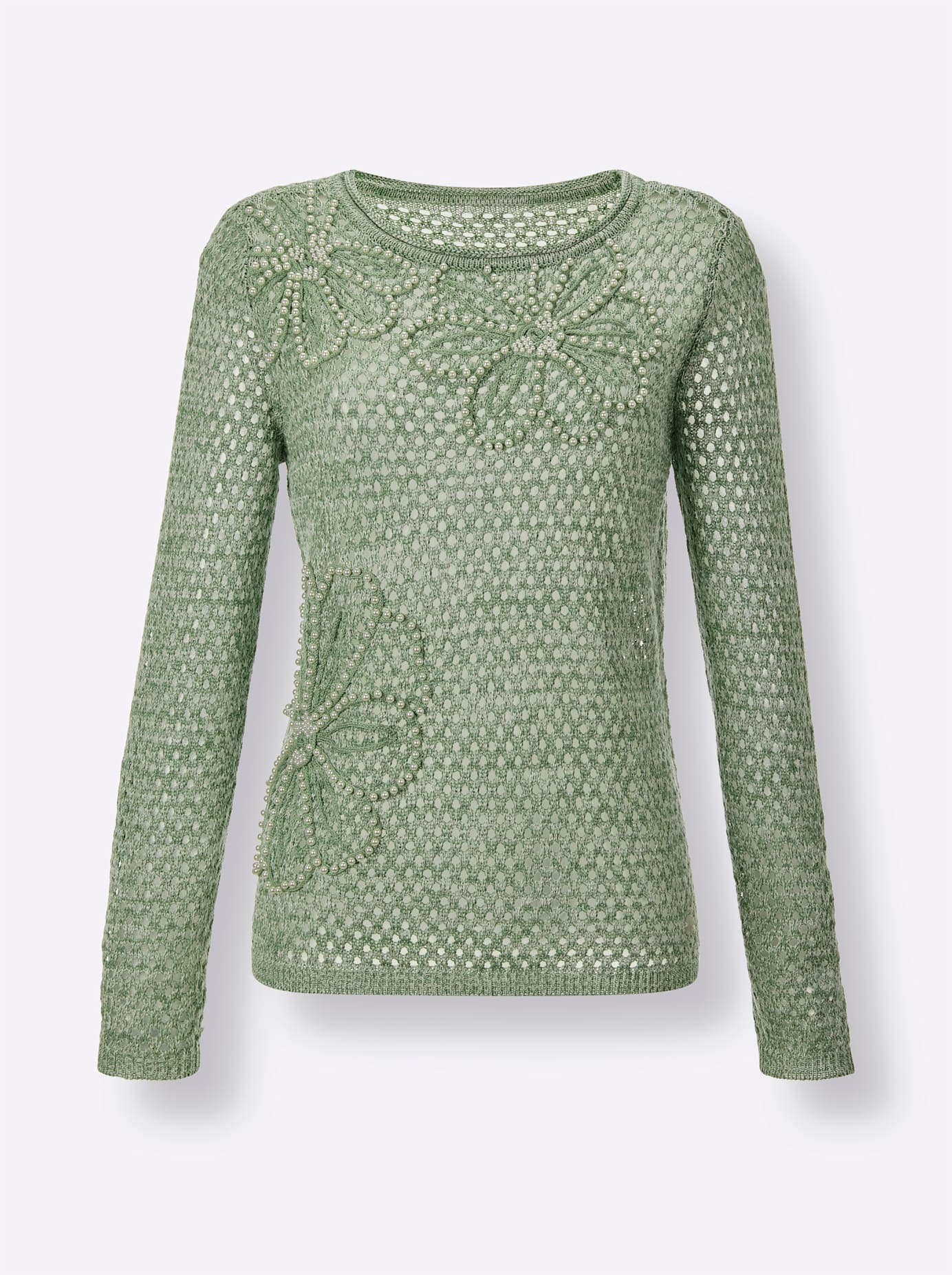 CREATION L PREMIUM Pull ajouré »Lyocell-Mix-Pullover«