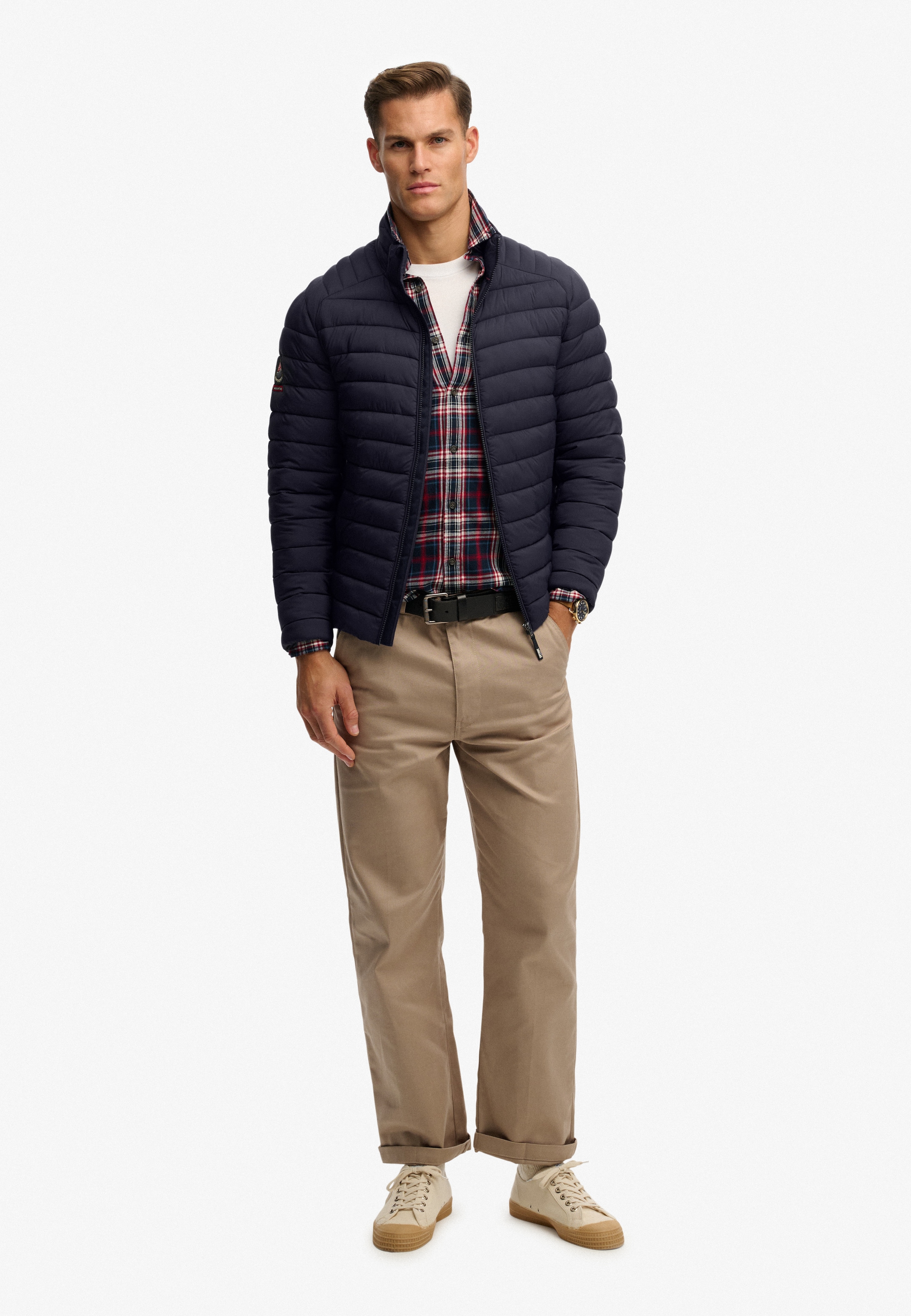 Superdry Veste matelassée »FUJI LITE PADDED JACKET« ohne Kapuze