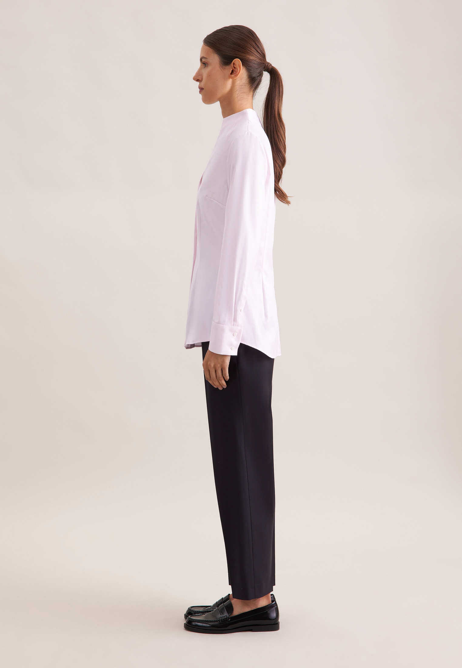 seidensticker Klassische Bluse 1/1 Kragen Uni