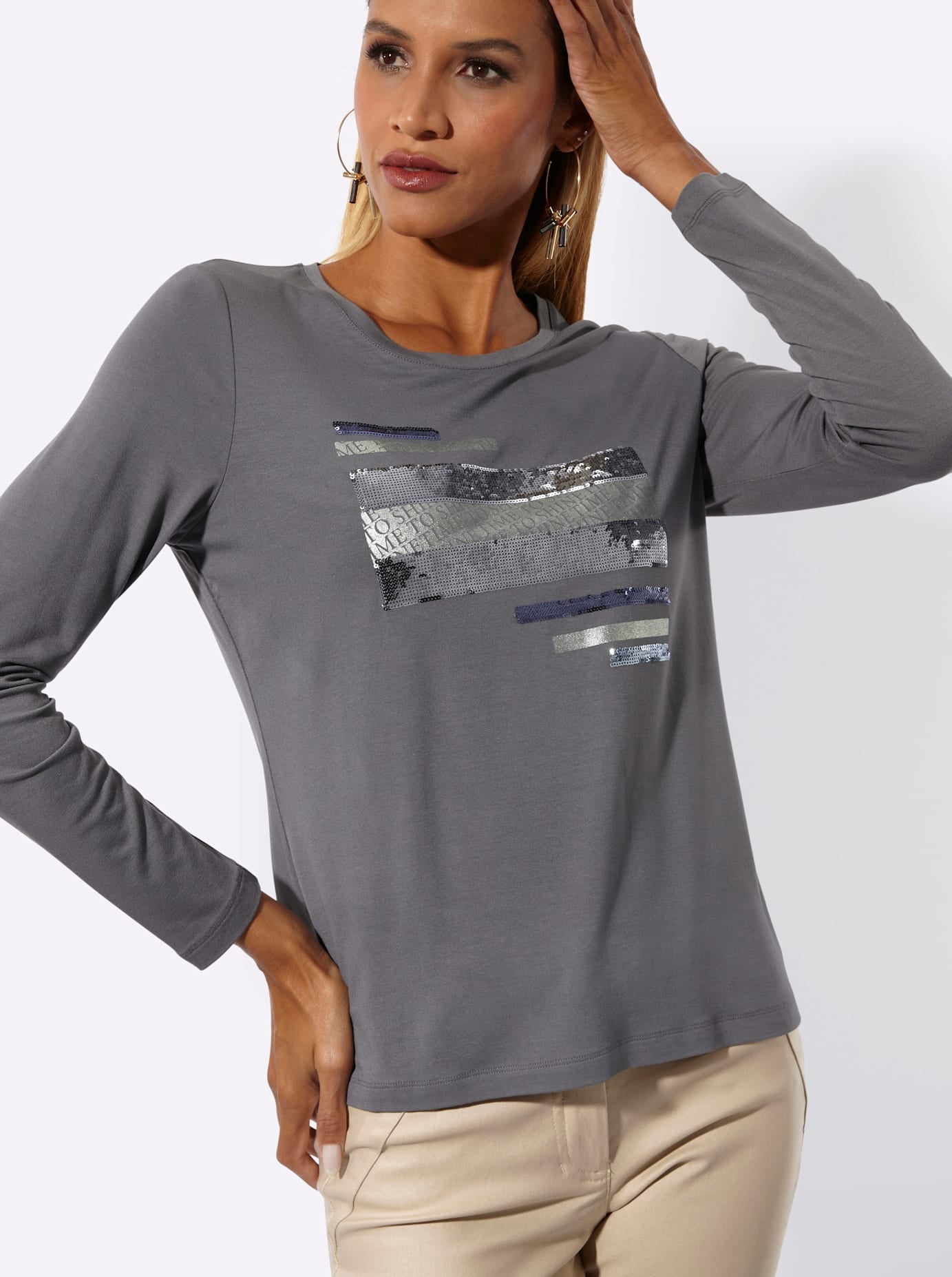 creation L T-shirt à manches longues »Shirt« 1