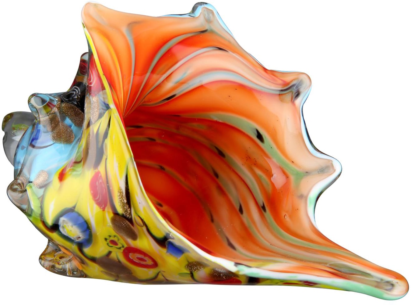 Casablanca by Gilde Skulptur »Glass Art, Dekoobjekt, Muschel, Glas, mehrfarbig« Muschelmotiv, Meer, maritim, Glasobjekt, Handarbeit, Geschenkidee