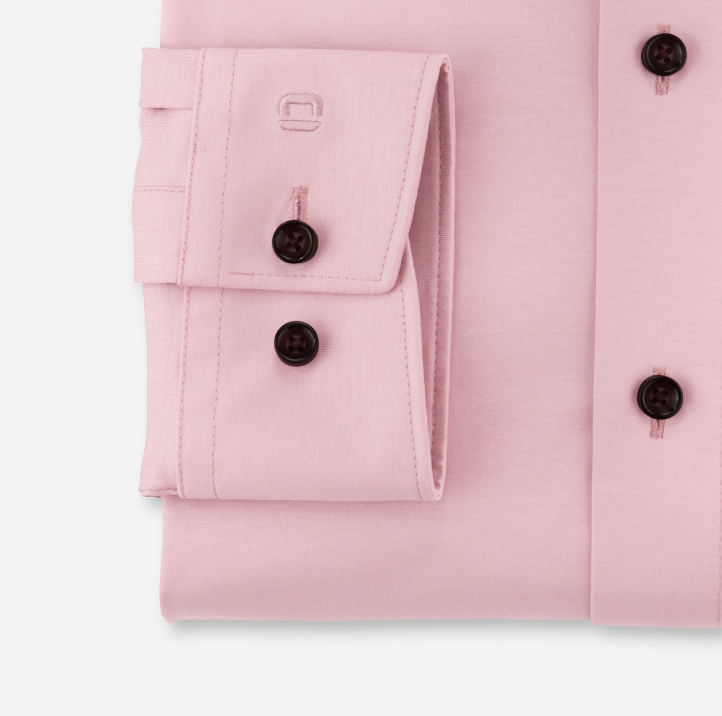 OLYMP Chemise à manches longues »Luxor 24/Seven modern fit Jerseyshirt«, mit geruchshemmenden Materialeigenschaften
