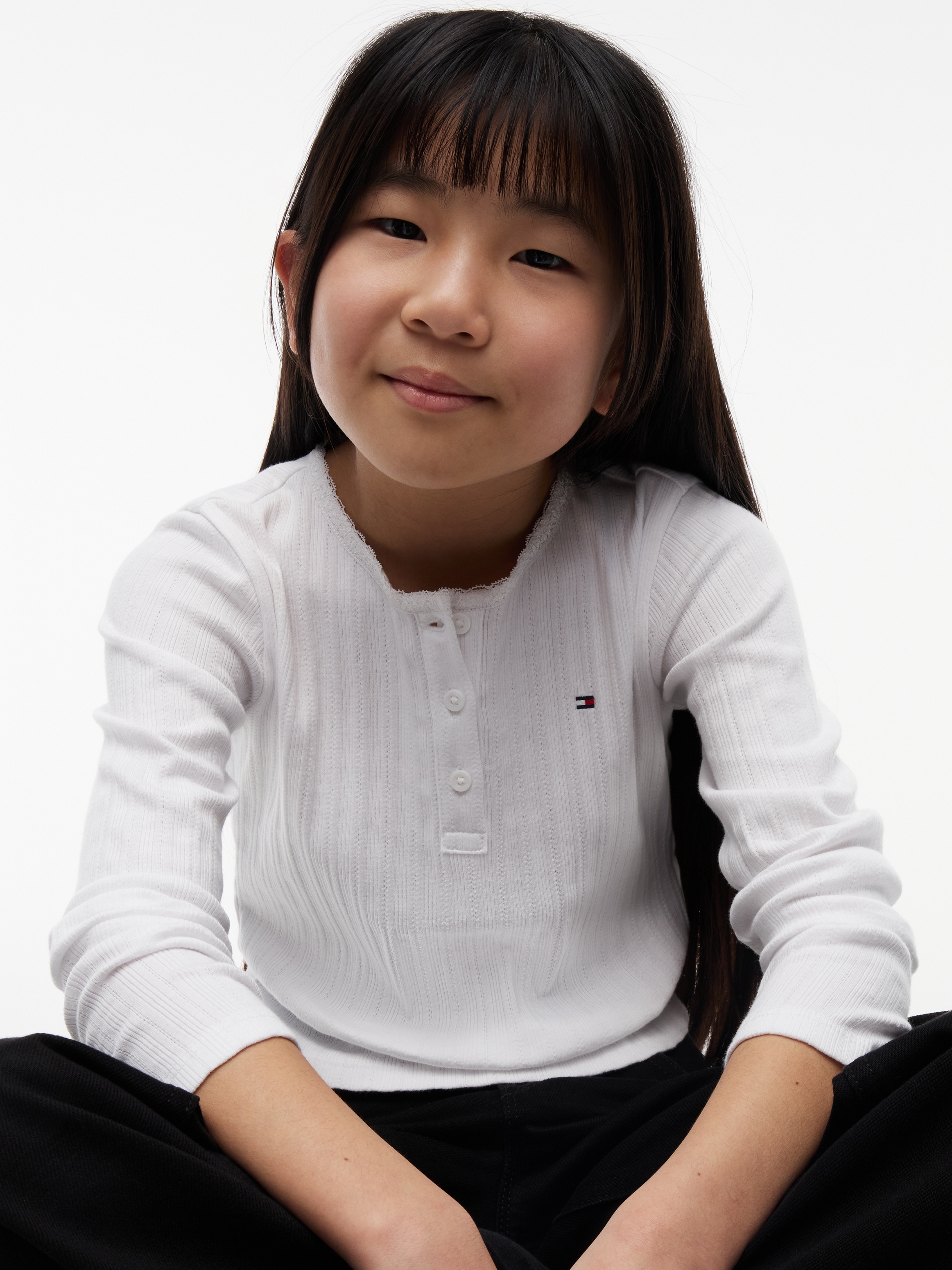 Tommy Hilfiger T-shirt à manches longues enfants jusqu’à 16 ans