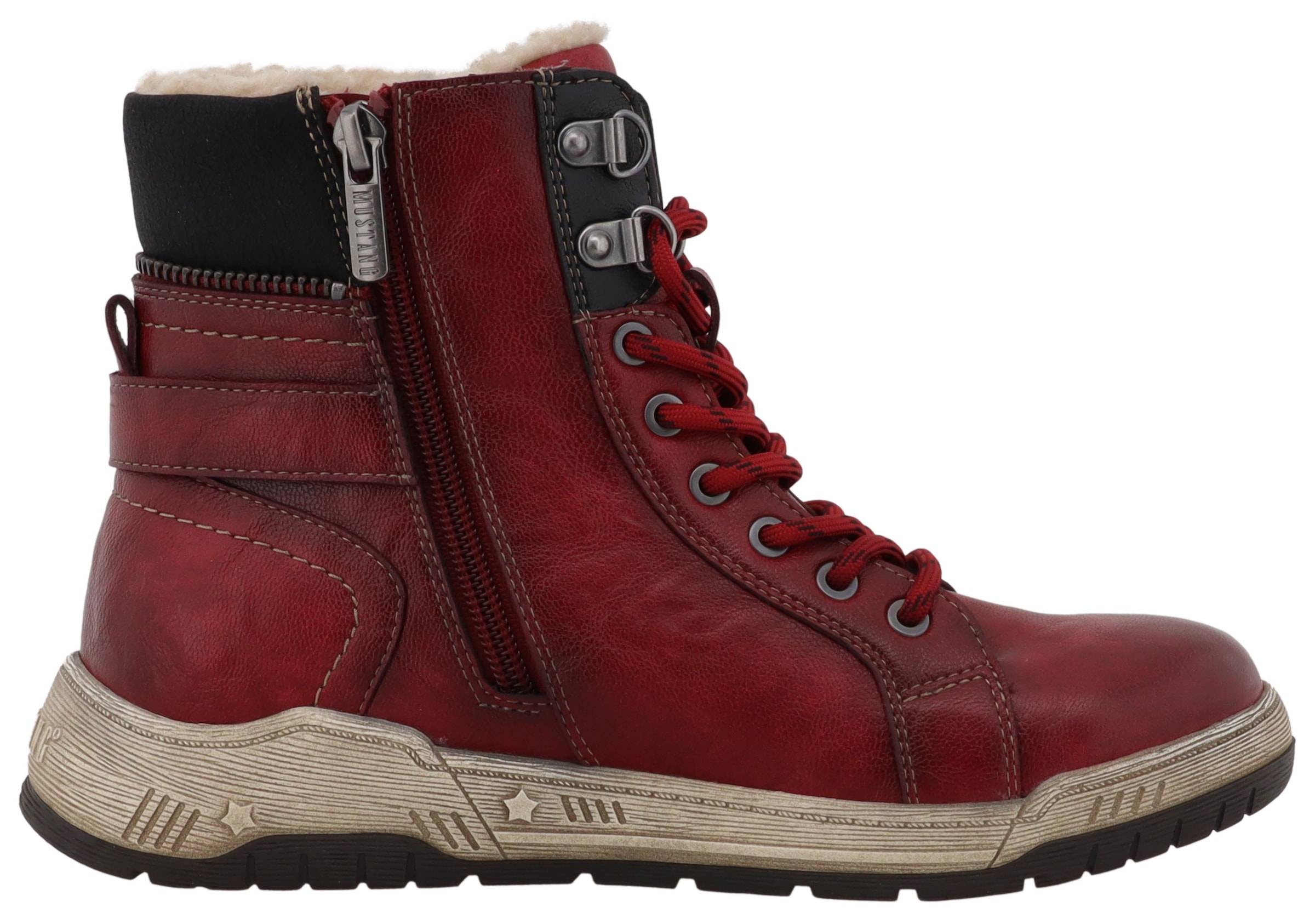 Mustang Shoes Bottes d'hiver »Ihana«  sneakers montantes, bottes d'hiver avec doublure chaude et TEX