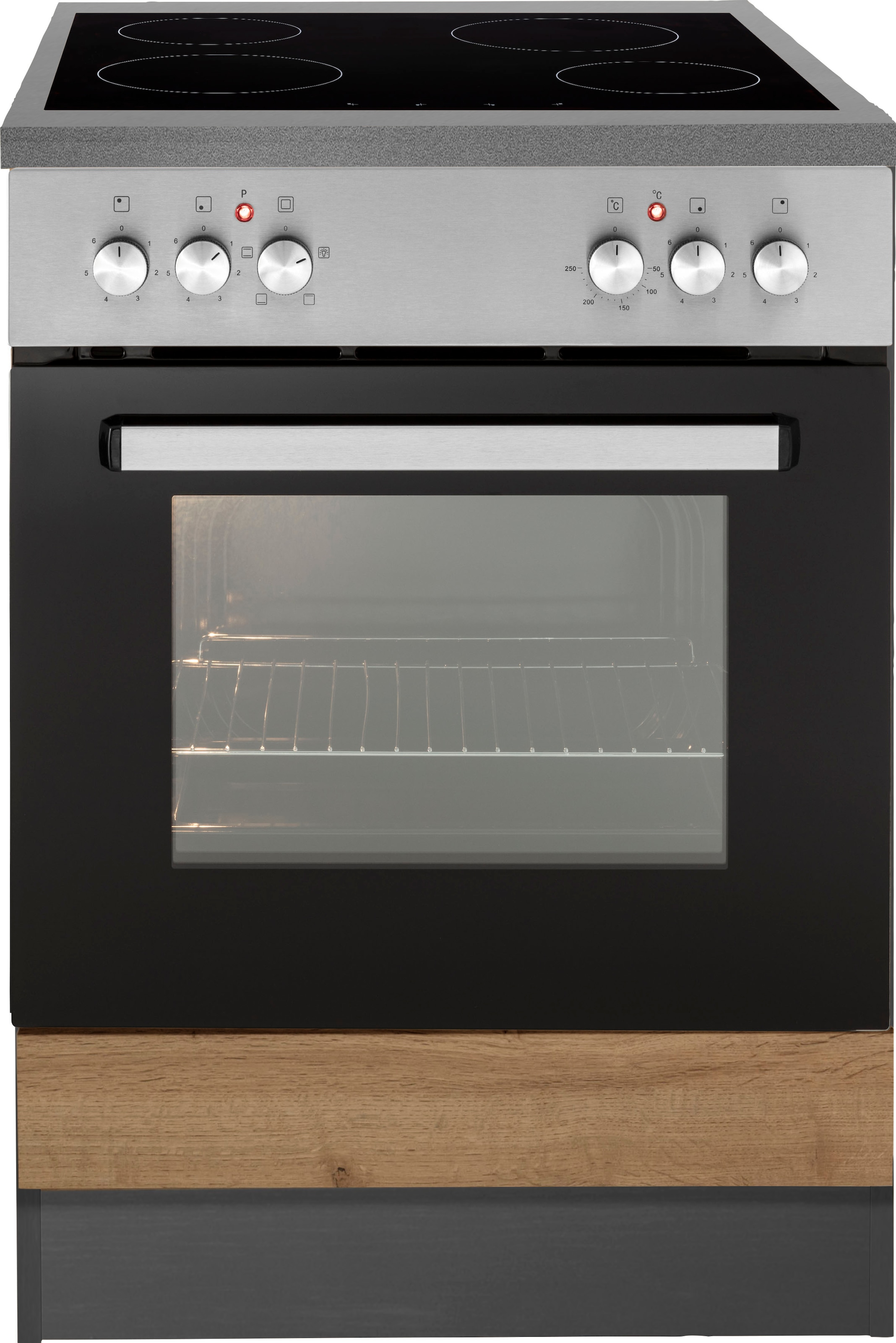 KOCHSTATION Armoire encastrée pour cuisinière »KS-Colmar« 60 cm, adapté pour ensemble de cuisinière