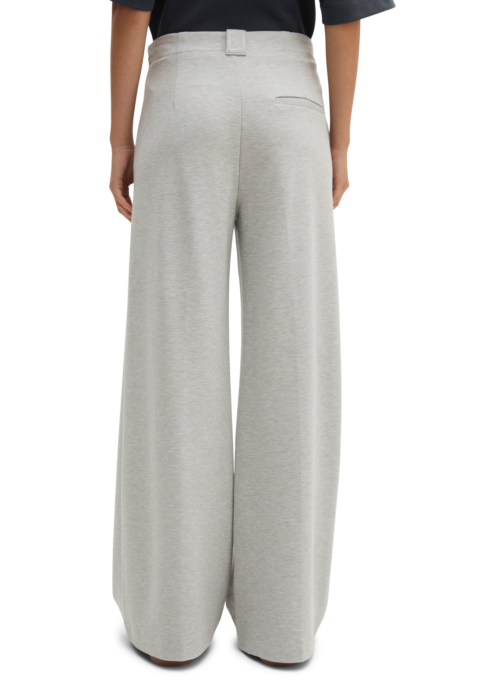 Marc O'Polo Pantalon en jersey »Margo Wide«  Modèle Margo large en jersey interlock compact