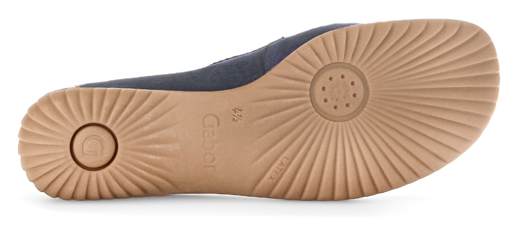 Gabor Mocassin »FLORENZ«  , Slipper, Schlupfschuh, Bequmschuh mit Kontrastnaht, Weite G (=weit)