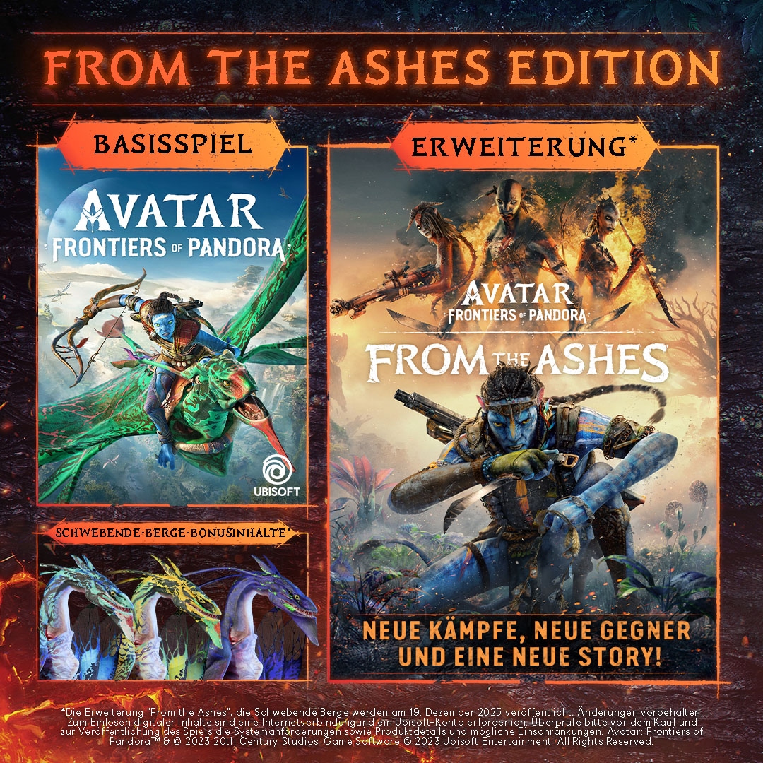 UBISOFT Spielesoftware »Avatar Frontiers of Pandora - From the Ashes Edition« PlayStation 5