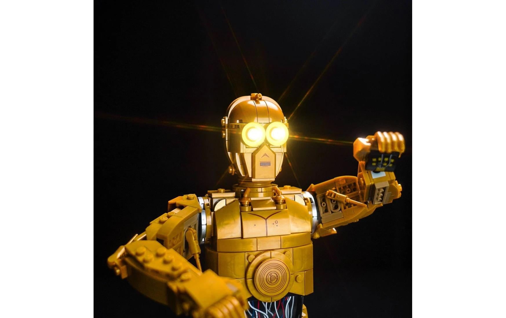  Steinbaukasten »BrickBling LED-Licht-Set für LEGO® Star Wars: C-3PO -75398«