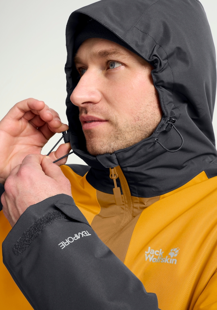 Jack Wolfskin Veste d'hiver »STONETRAIL 2L INS JKT M« pour randonnée et mode outdoor, style sportif, en polyester