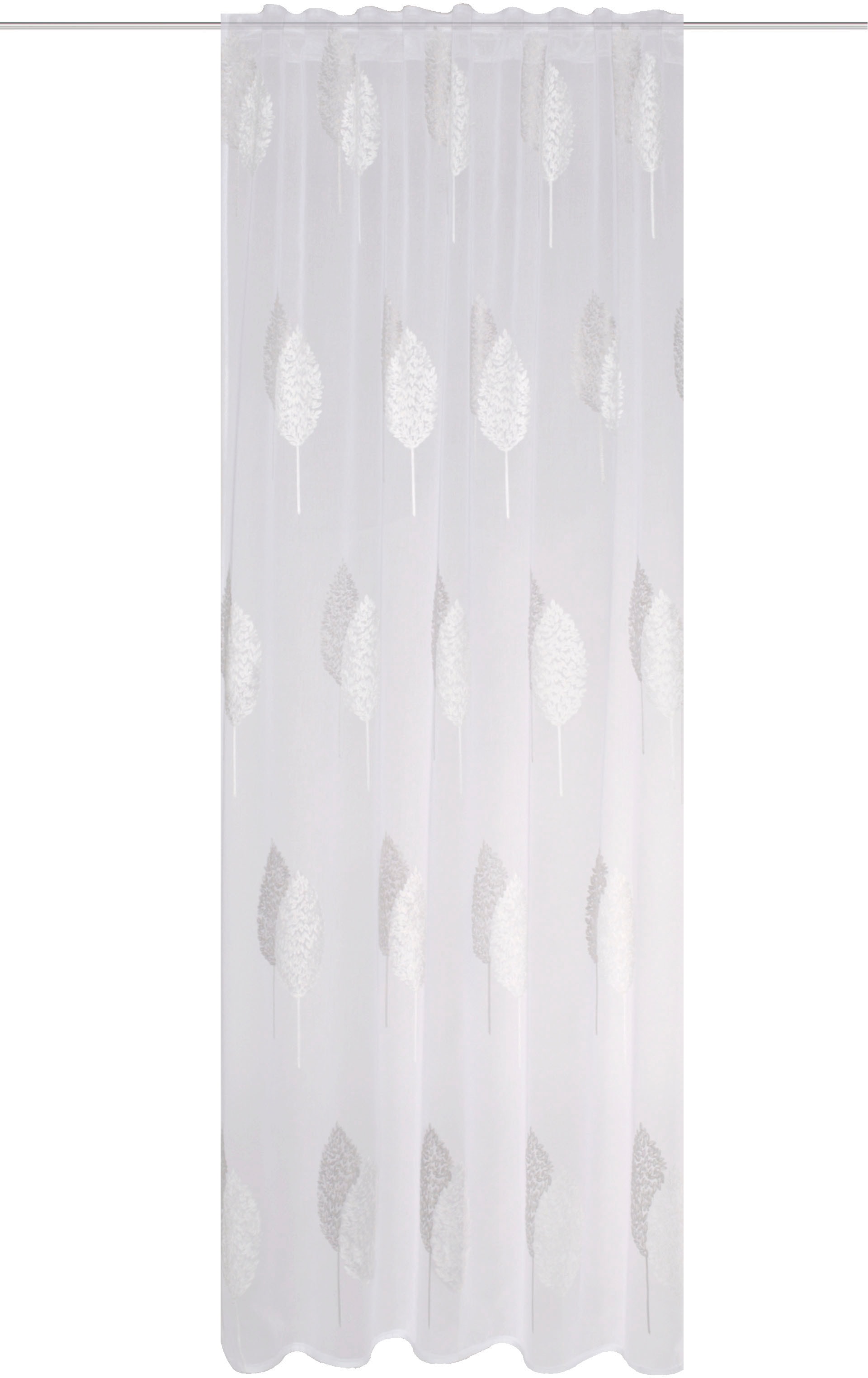 HOME WOHNIDEEN Rideau »ALAVARO« Bande multifonctionnelle 1 cuis tlg. HxB: 245x140, Kombibandschal