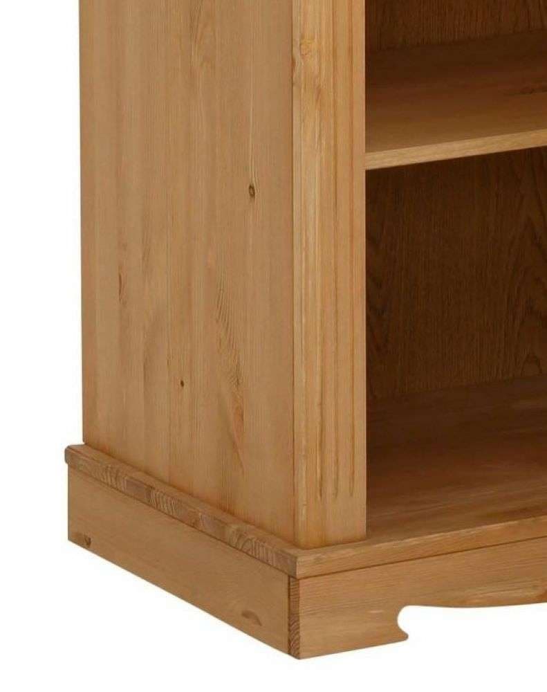 Home affaire Étagère sur pied »Anna, Regal, Aktenregal, Bücherregal« B/T/H: 96/37/188 cm,  aus massiver Kiefer, Breite 96 cm, mit schönen Details und Fräsungen