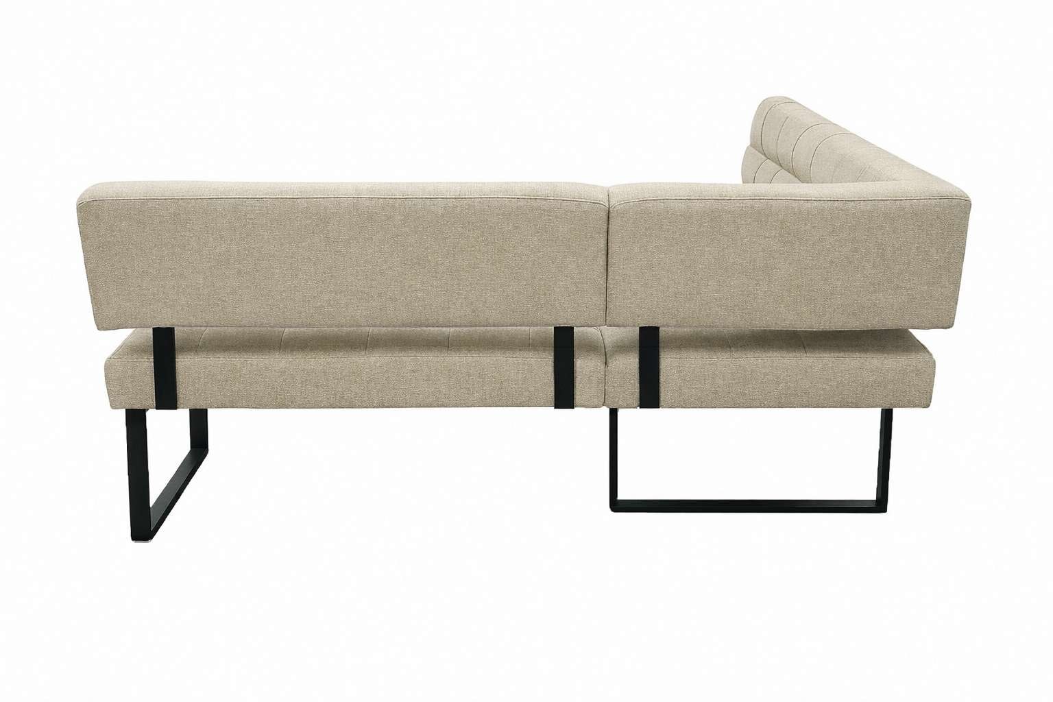 Home affaire Ensemble de bancs d'angle »Mia Essecke, Sitzgruppe, Eckbankgruppe, Küchenbankgruppe« Set, 4er, 4 tlg. Eckbank mit Wellenfederung; Tisch in Eiche massiv