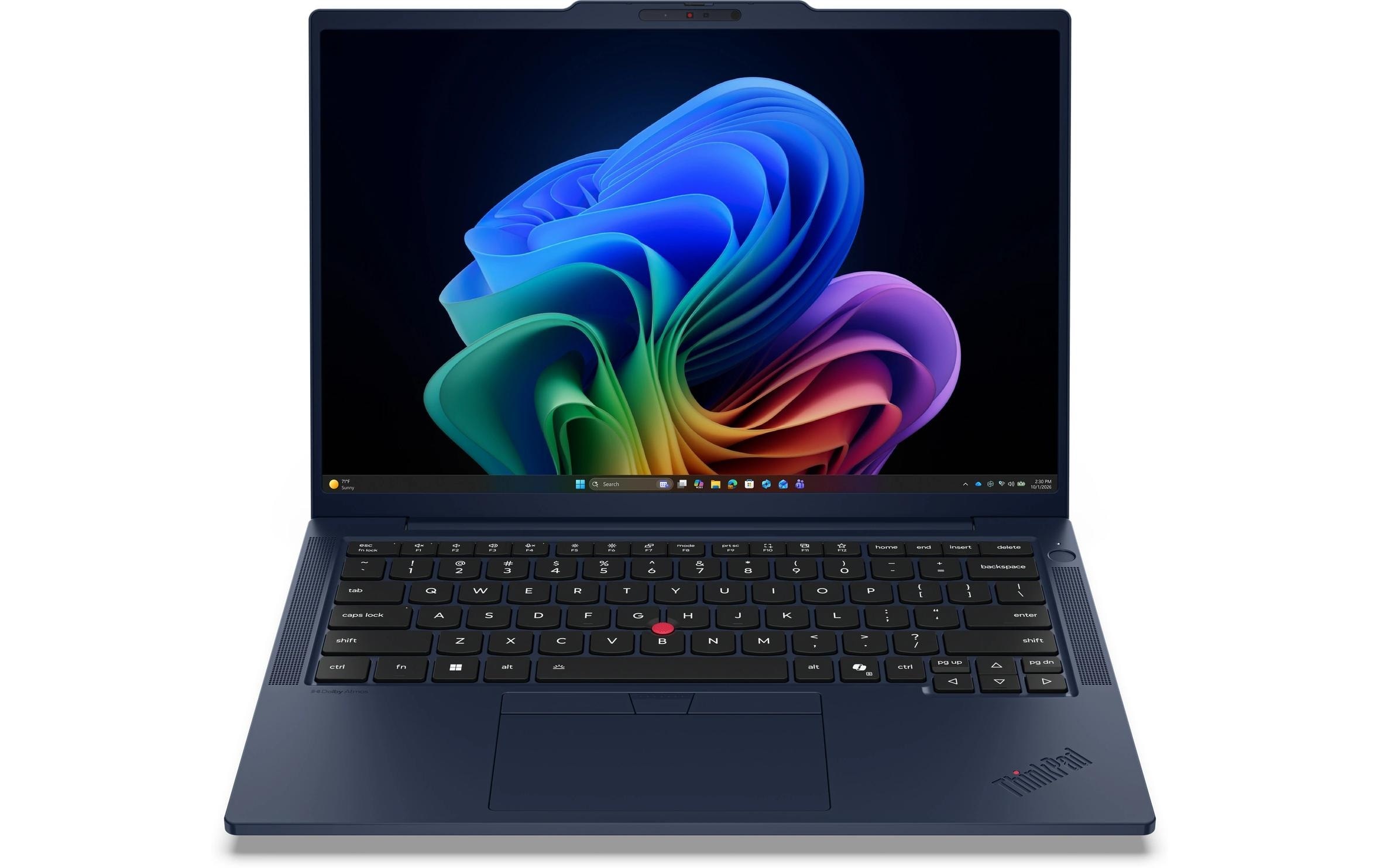 Lenovo Ordinateur portable professionnel »ThinkPad T14s Gen 7 (Intel) Copilot+ PC« / 14 ″ Intel Core Ultra 7 NPU intégrée (Neural Processing Unit)