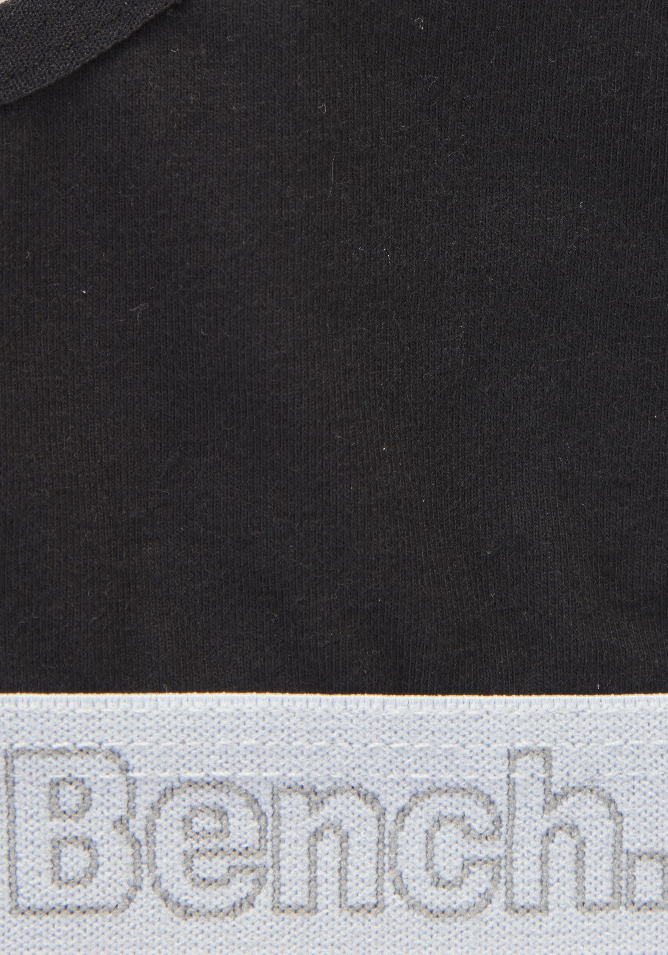 Bench. Bustier Packung, 2 tlg. Bündchen mit Logoschriftzug, verstellbare Träger