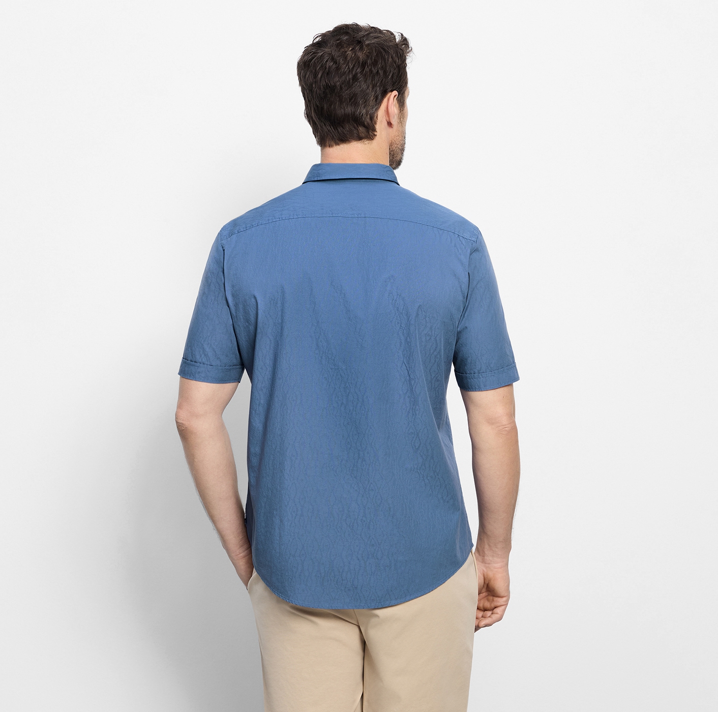 OLYMP Chemise à manches courtes »Casual« Chemise de loisirs, coupe régulière, col Kent