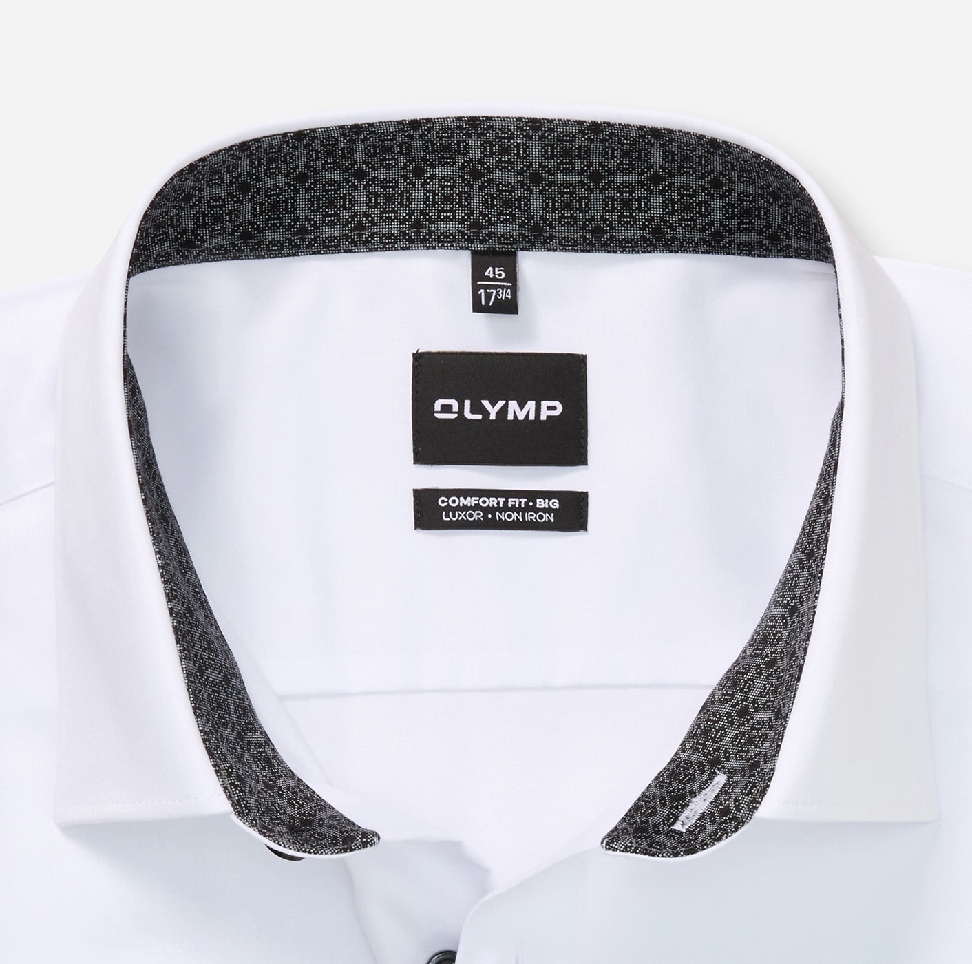 OLYMP Langarmhemd »Big & Tall« Neue COMFORT FIT BIG Kollektion, New-Kentkragen, Businesshemd