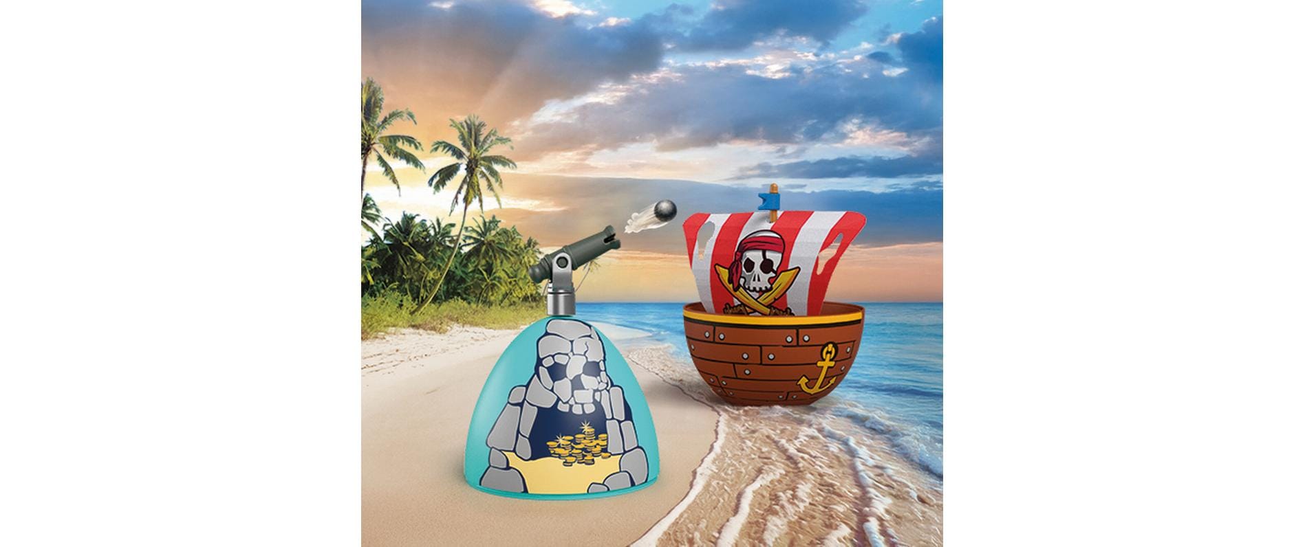 Playmobil® Konstruktions-Spielset »Spiel-Ei: Piraten (72100), Pirates«
