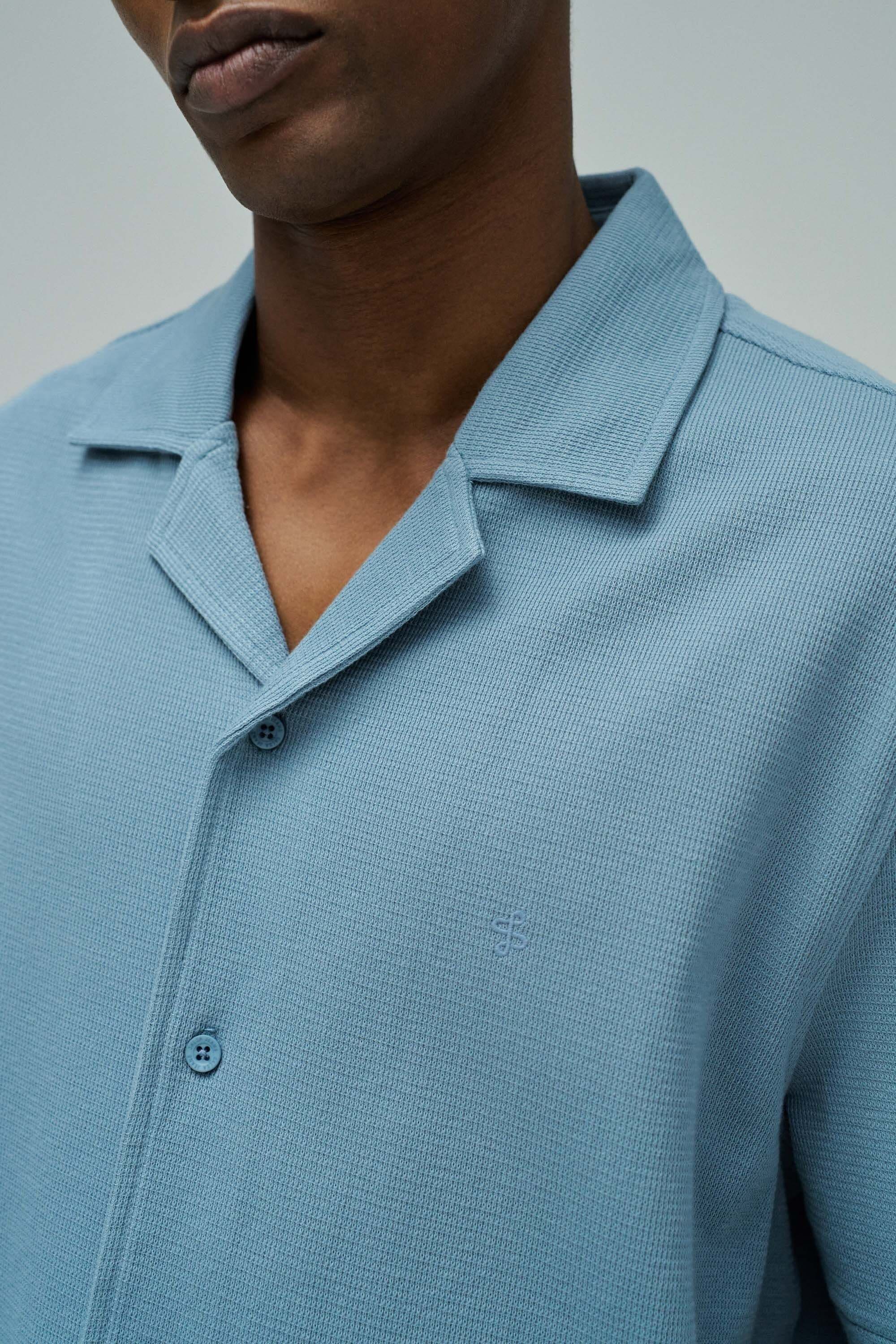 Salsa Kurzarmhemd »Salsa Jeans Kurzarmhemd Textured Waffle«