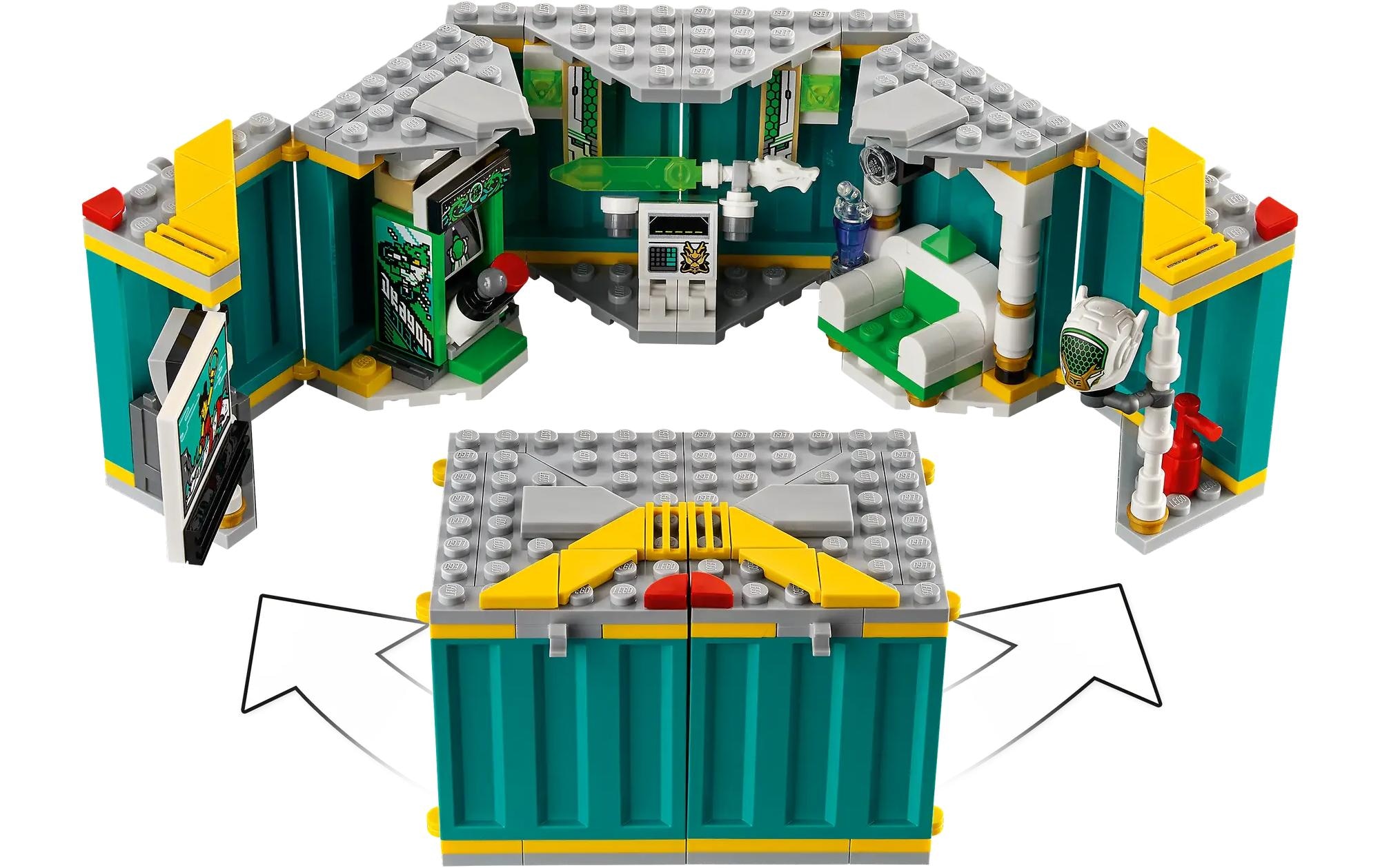 LEGO® Konstruktionsspielsteine »Monkie Kid Monkie Kids Hubschrauberdrohne 80023«
