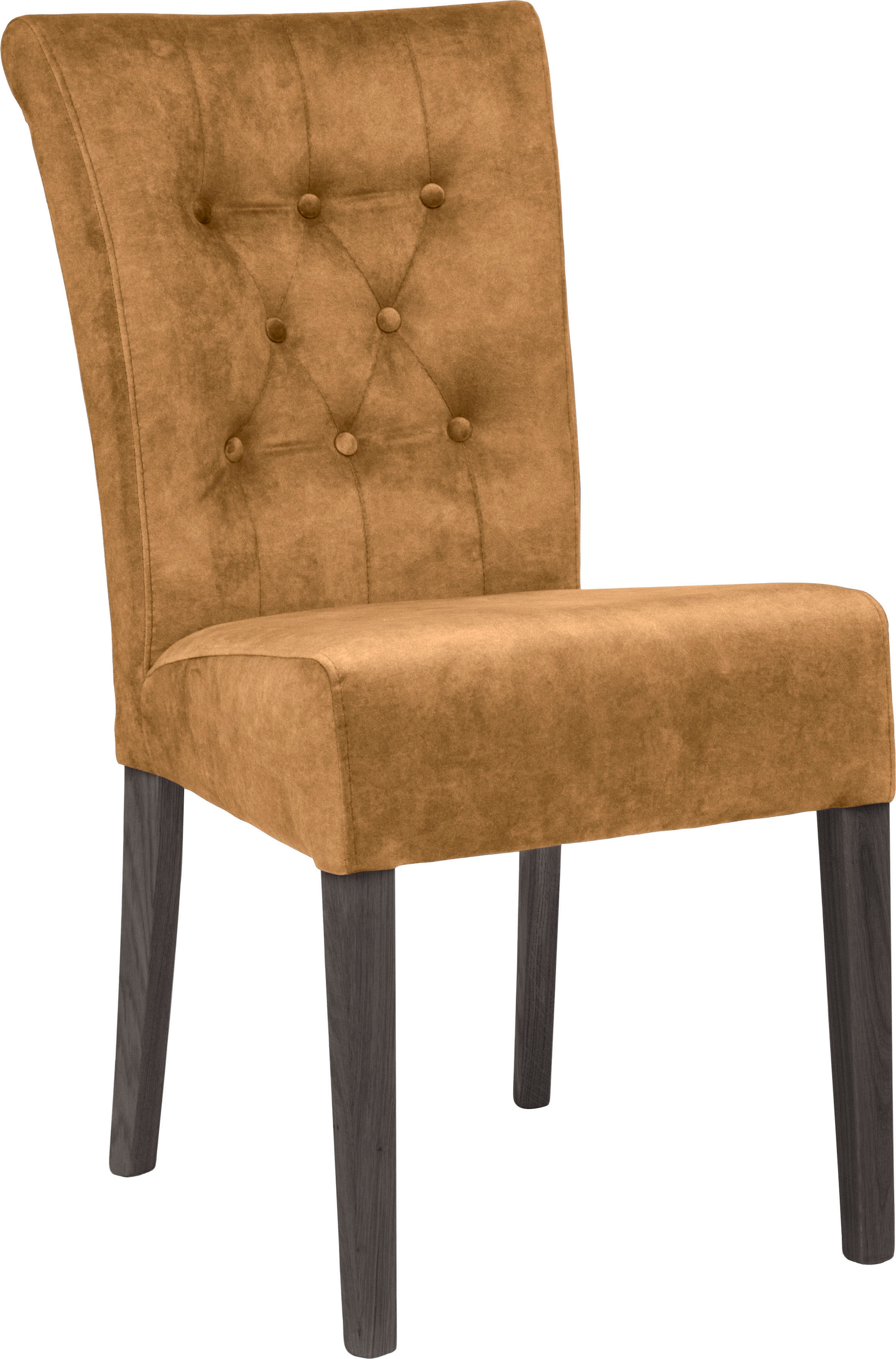 Home affaire Esszimmerstuhl »Queen BESTSELLER« (Set) 2 Stk.Polsterstuhl mit Knopfheftung, 2er, 4er oder 6er Set