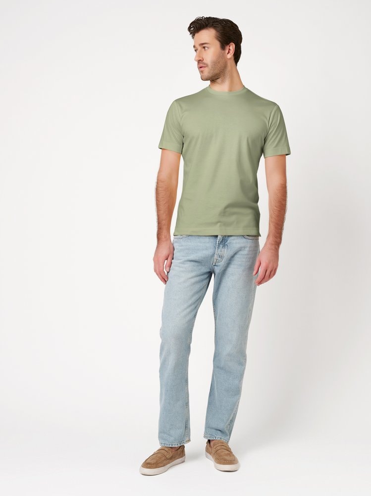 DESOTO T-shirt »Jersey T-Shirt Rundhalsausschnitt halbarm« avec encolure ronde, qualité stretch