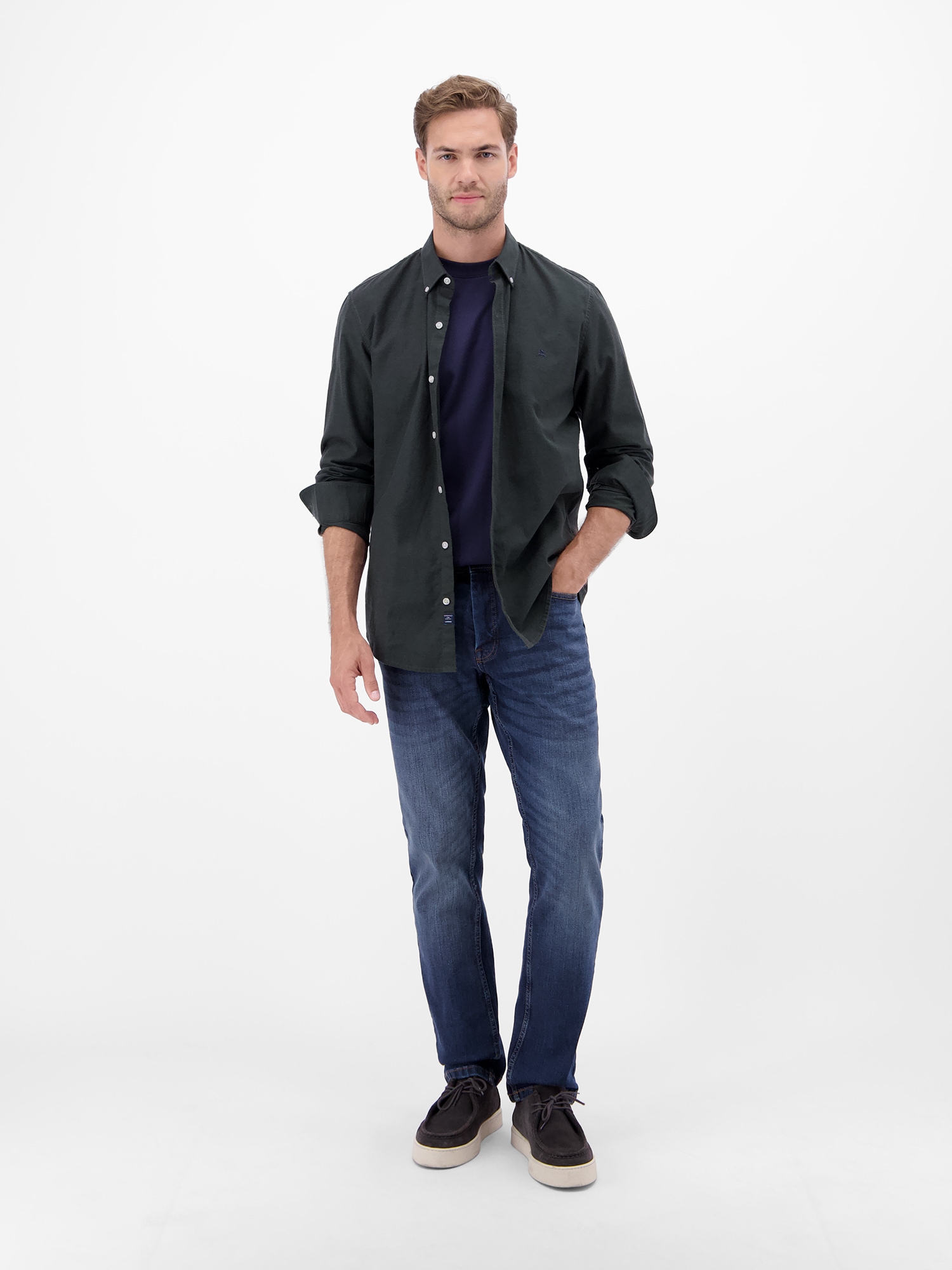 LERROS Relaxhose »Baxter Relaxed Fit Jeans – Bequemer Stretch 5-Pocket Denim«  Bequeme Stretch-Jeans - pflegeleicht, ideal für Alltag & Freizeit