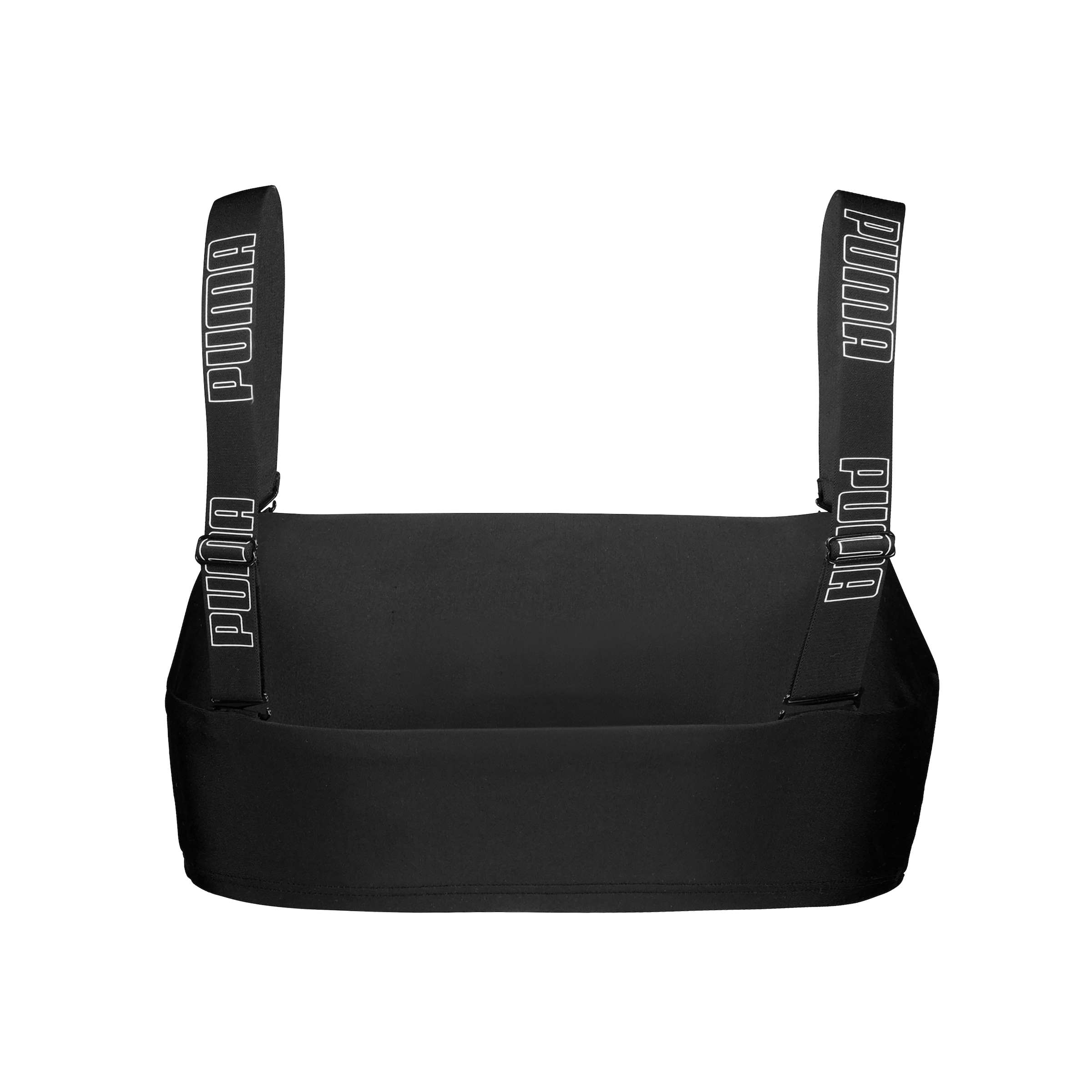 PUMA Bandeau-Bikini-Top »PUMA SWIM WOMEN BANDEAU TOP« breite, verstellbare Träger mit Logoschriftzug