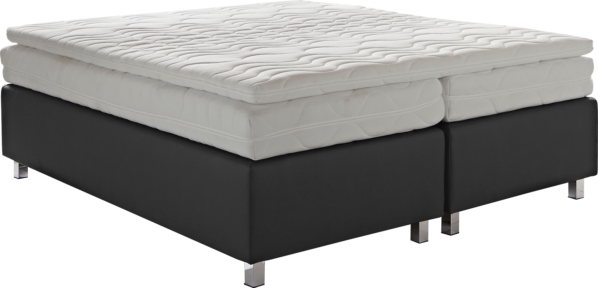 Westfalia Schlafkomfort Lit boxspring »London in den Breiten 160x200, 180x200cm & 200x200cm«