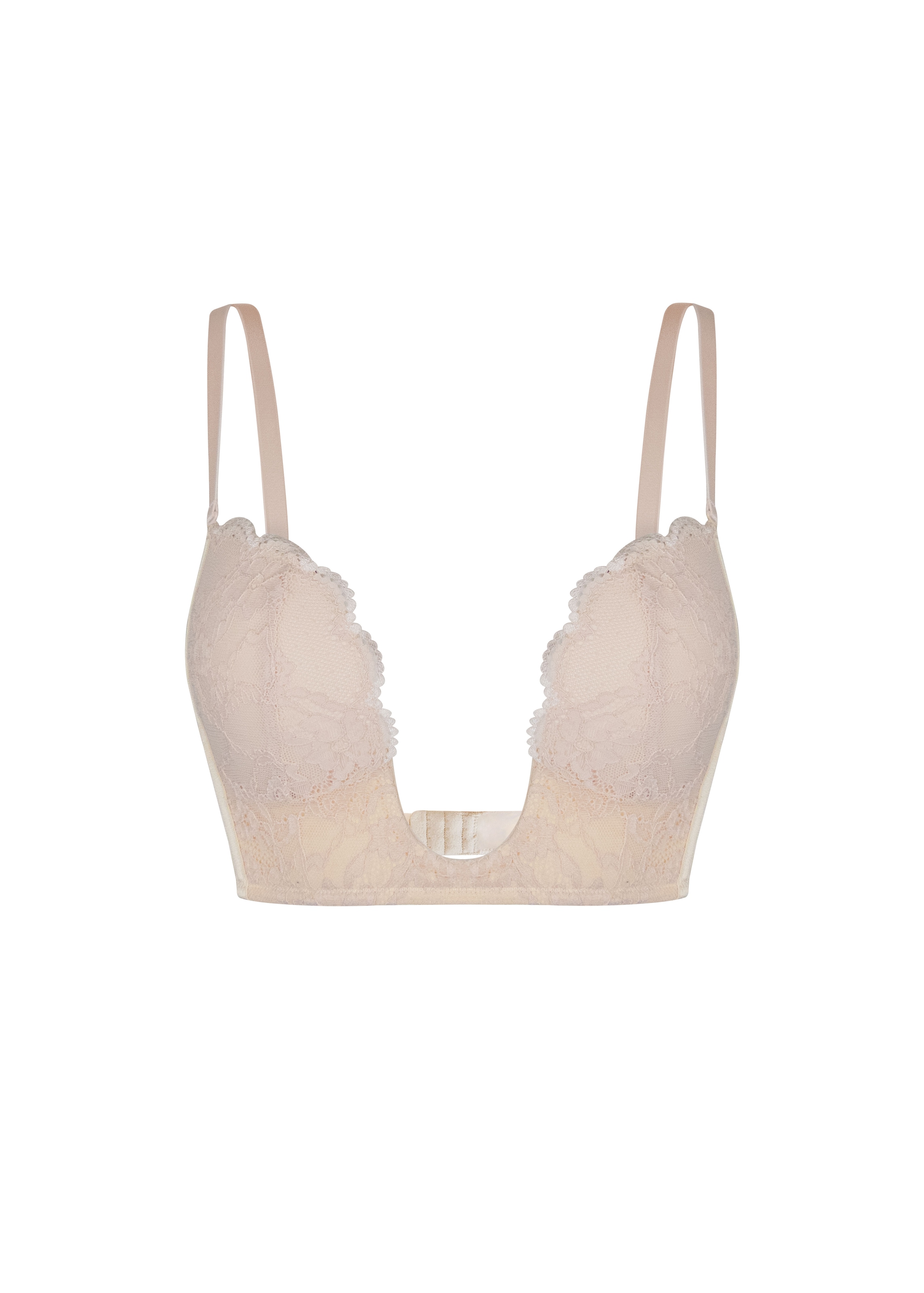 MAGIC Bodyfashion Soutien-gorge sans armatures »V-Bra« Orné de magnifique dentelle et détails en résille