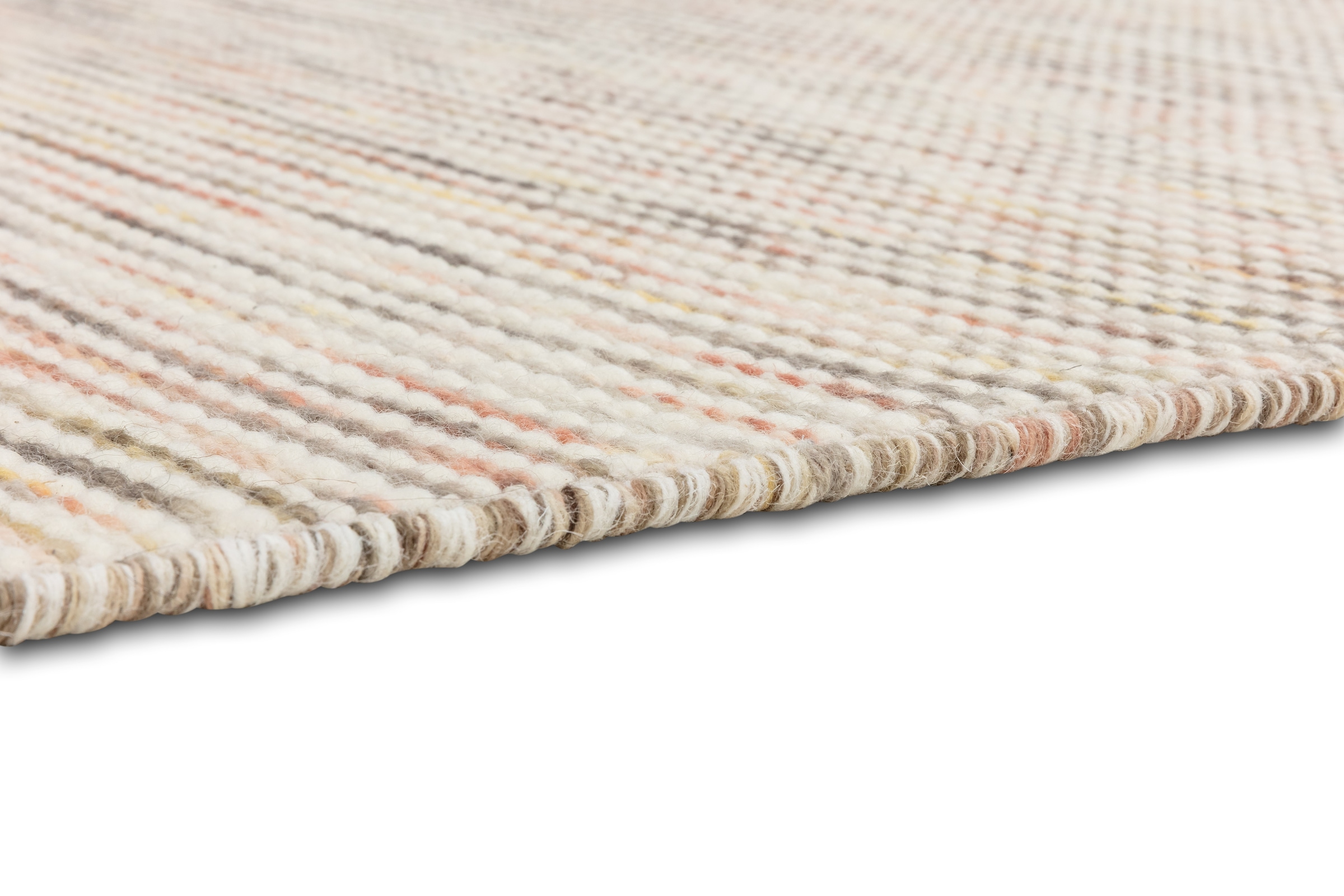 SCHÖNER WOHNEN-Kollektion »Arina« Rectangulaire 10 mm Höhe 80% laine pure, structure tissée, chiné, avec franges, salon