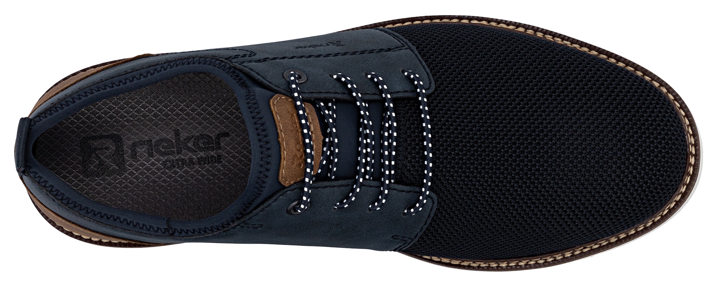 Rieker Slip-On Sneaker  , Slipper, Schlupfschuh, Freizeitschuh mit praktischer Anziehlasche