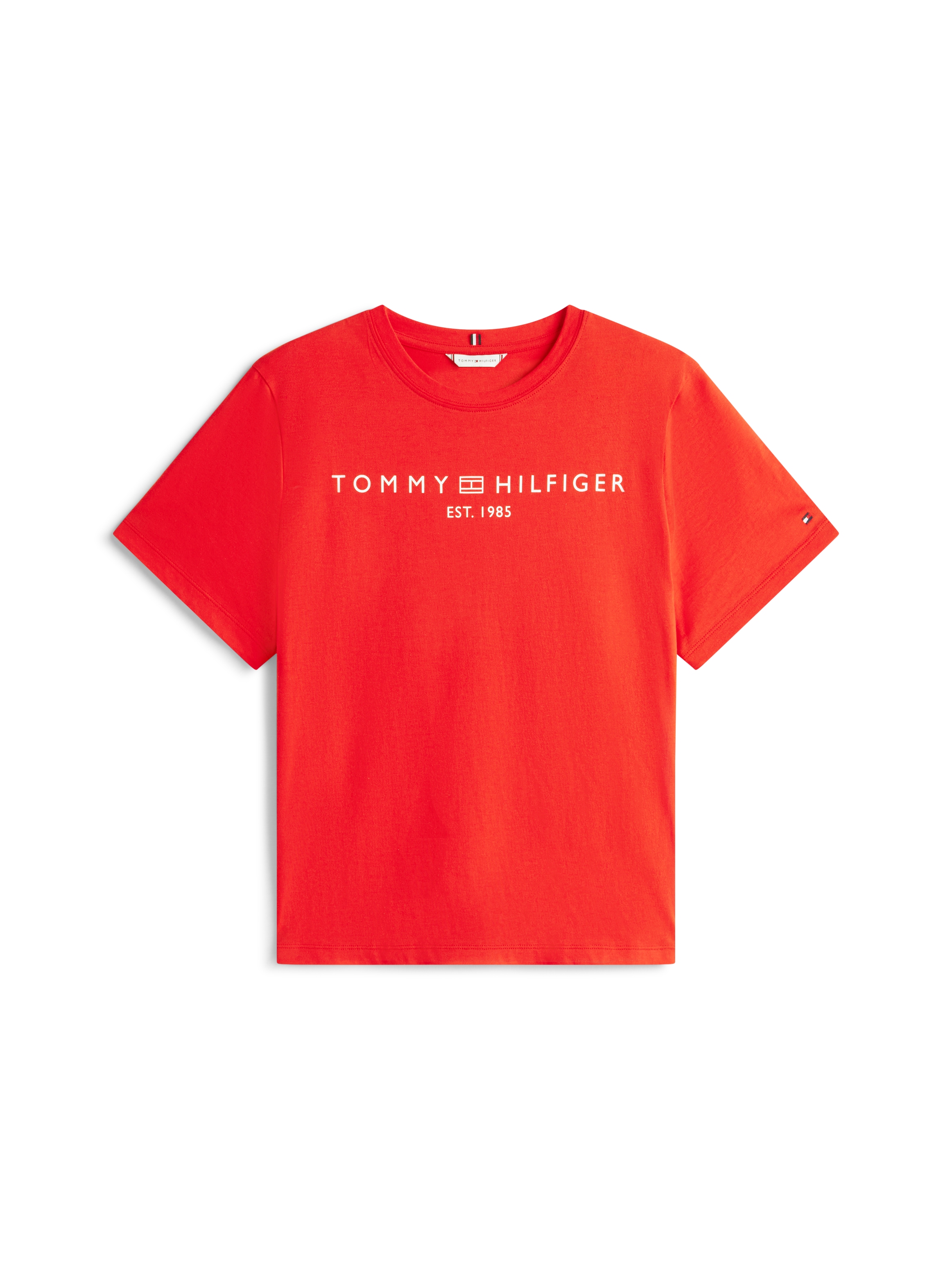 Tommy Hilfiger Curve T-Shirt »CRV REG CORP LOGO C-NK SS« in grossen Grössen